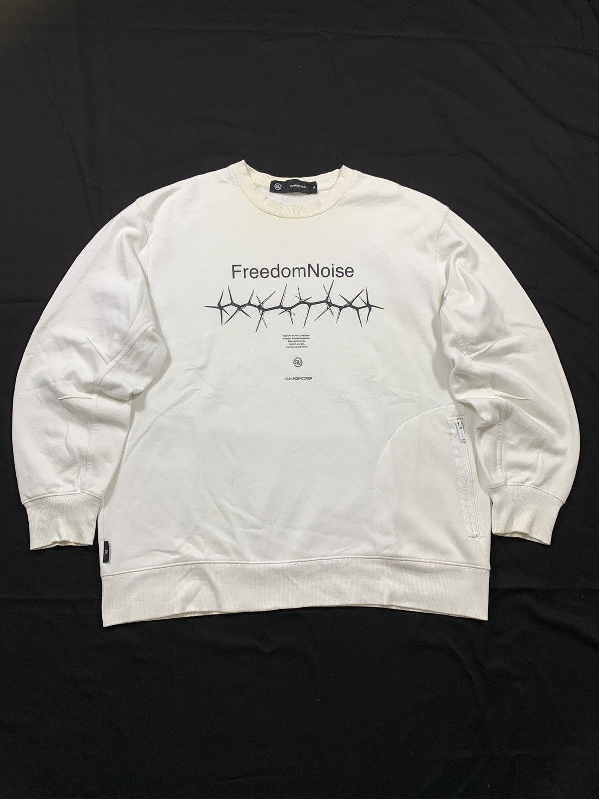 GU × Undercover GU X Undercover "freedom Noise" sweatshirt yohji style Size US L / EU 52-54 / 3 - 1 Thumbnail
