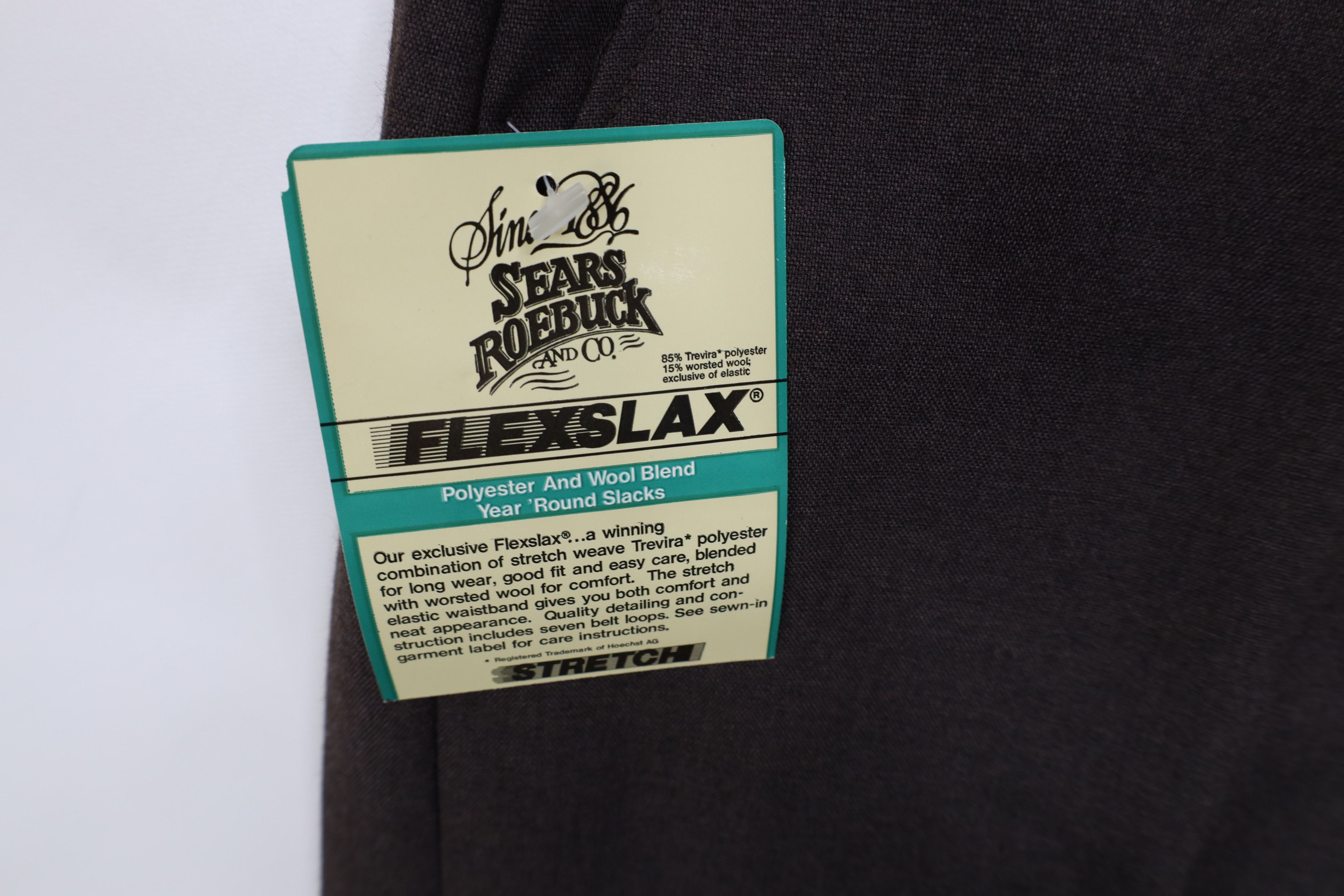 Vintage Deadstock Vintage 70s Streetwear Wide Leg Pants Brown USA Size US 38 / EU 54 - 5 Thumbnail