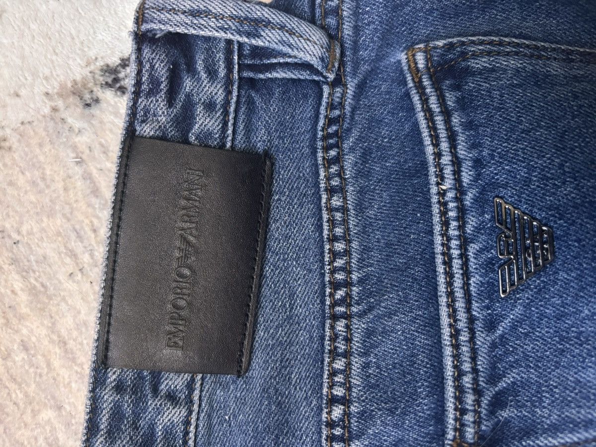 Emporio Armani Emporio Armani Blue Five-Pocket Jeans Size US 28 / EU 44 - 3 Thumbnail