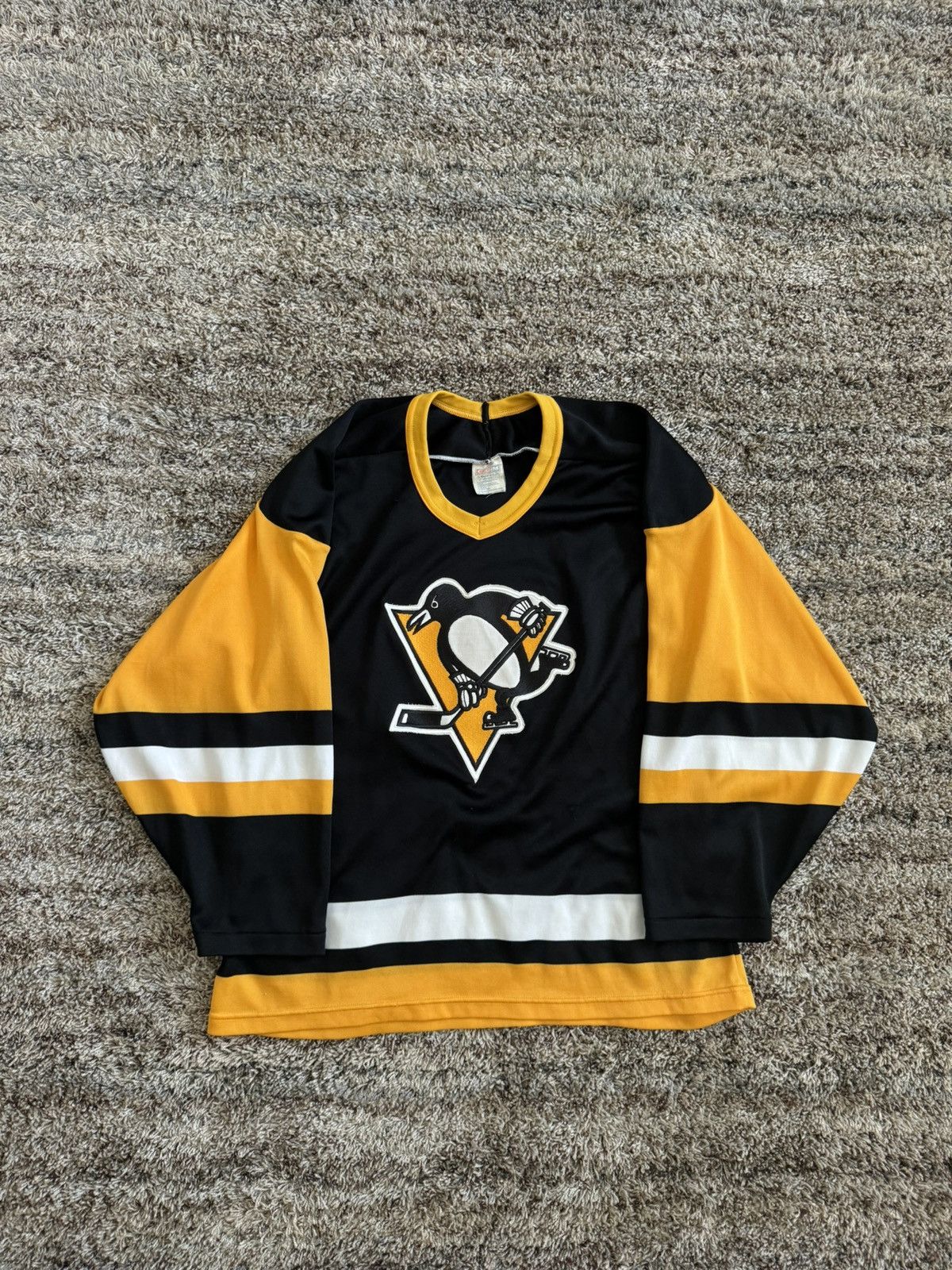 Vintage Pittsburgh Penguins vintage hockey jersey Size US L / EU 52-54 / 3 - 1 Thumbnail