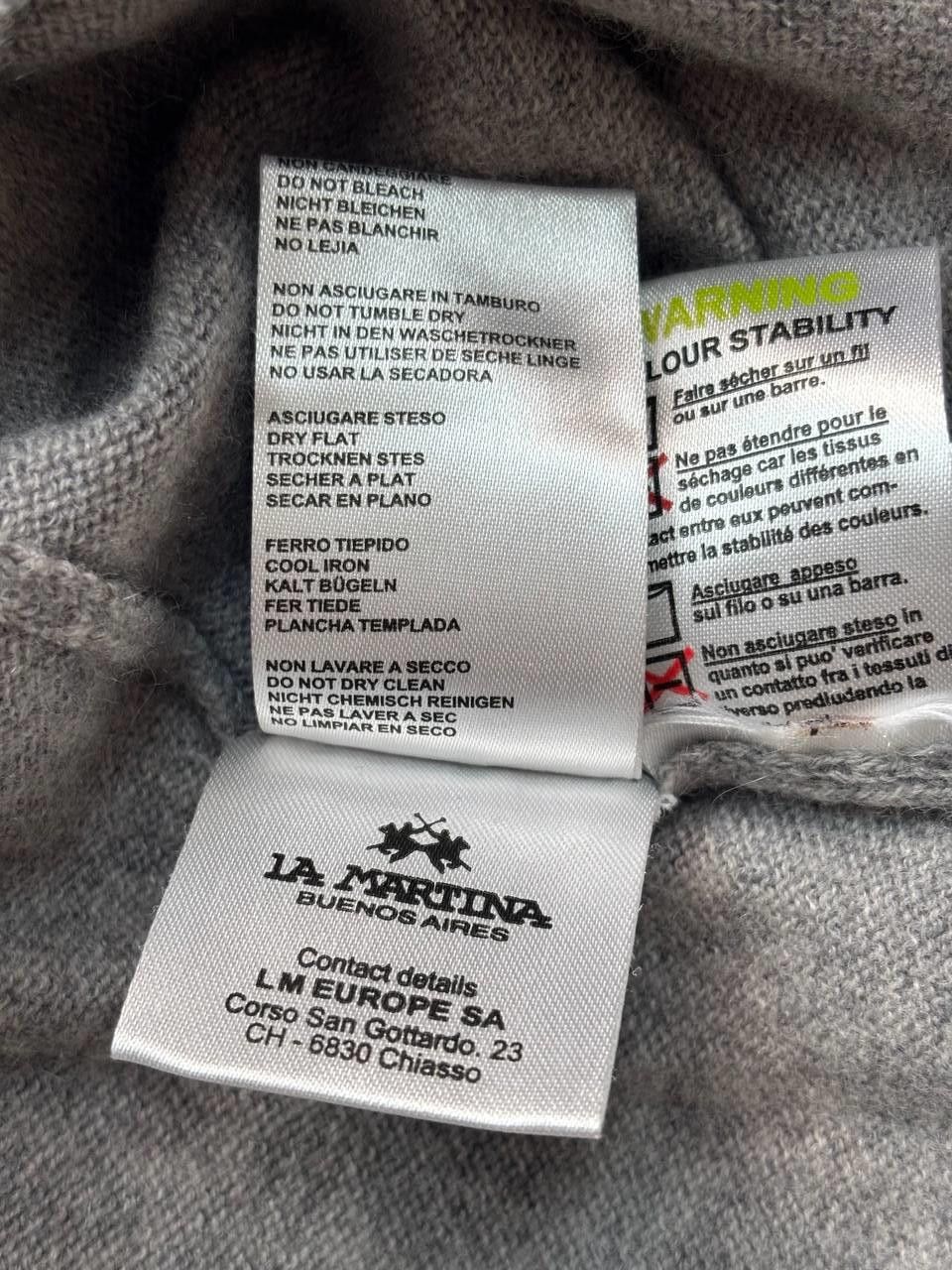 La Martina La Martina Cashmere & Wool "Black Clover" Sweater (Fits XL) Size US XL / EU 56 / 4 - 10 Thumbnail