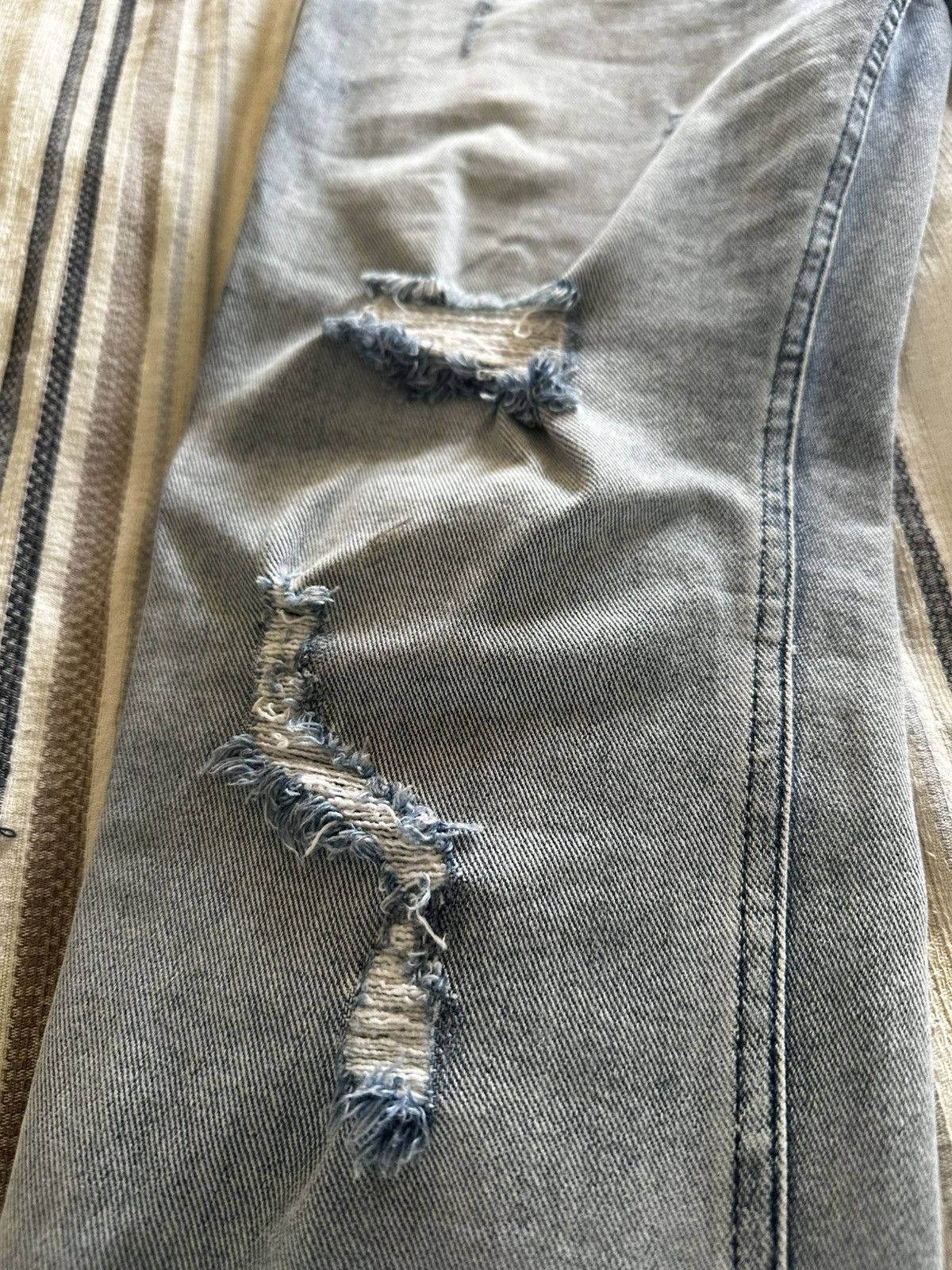 Ksubi Ksubi Van Winkle Trashed Dreams Jeans Size US 34 / EU 50 - 3 Thumbnail
