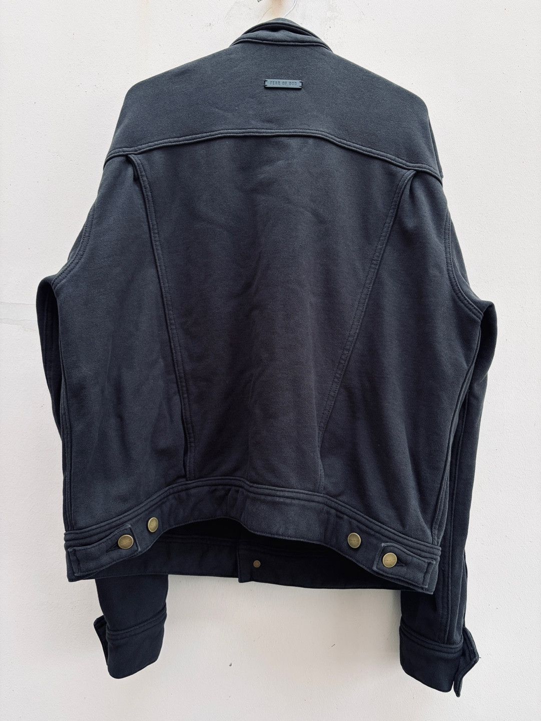 Fear of God Fear of God 7th French Terry Trucker Jacket Eternal 8th 6th Size US XL / EU 56 / 4 - 4 Thumbnail