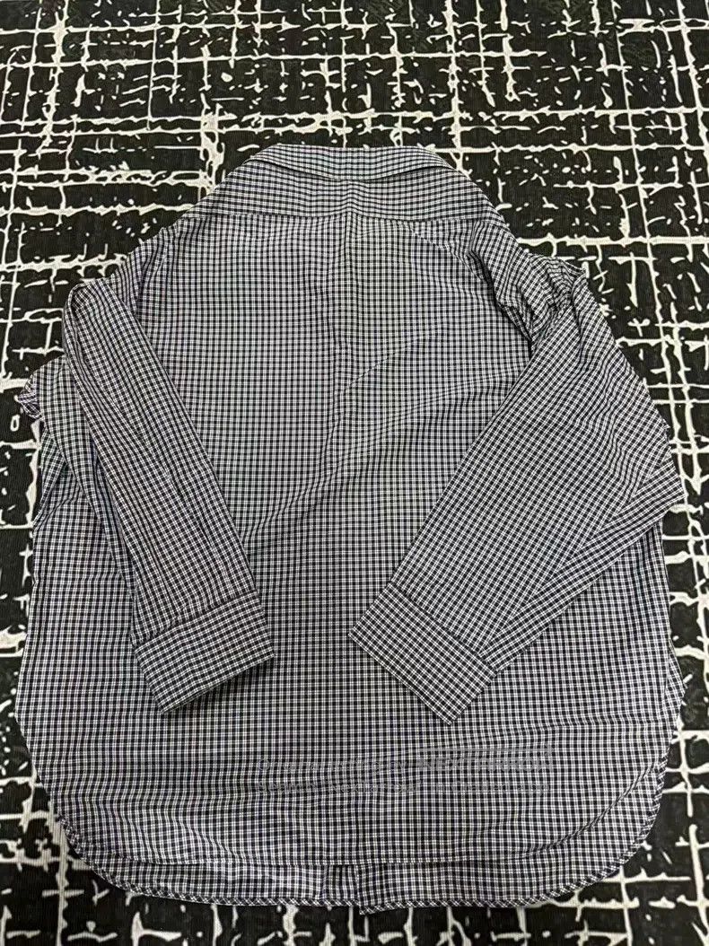 Balenciaga Balenciaga Black and white check collar medium-sleeve shir Size XS / US 0-2 / IT 36-38 - 2 Thumbnail