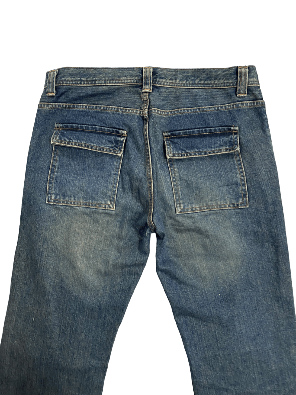 If Six Was Nine × Le Grande Bleu (L.G.B.) Japanese Lipstar Bush Pants Denim Jeans Size US 31 - 3 Thumbnail