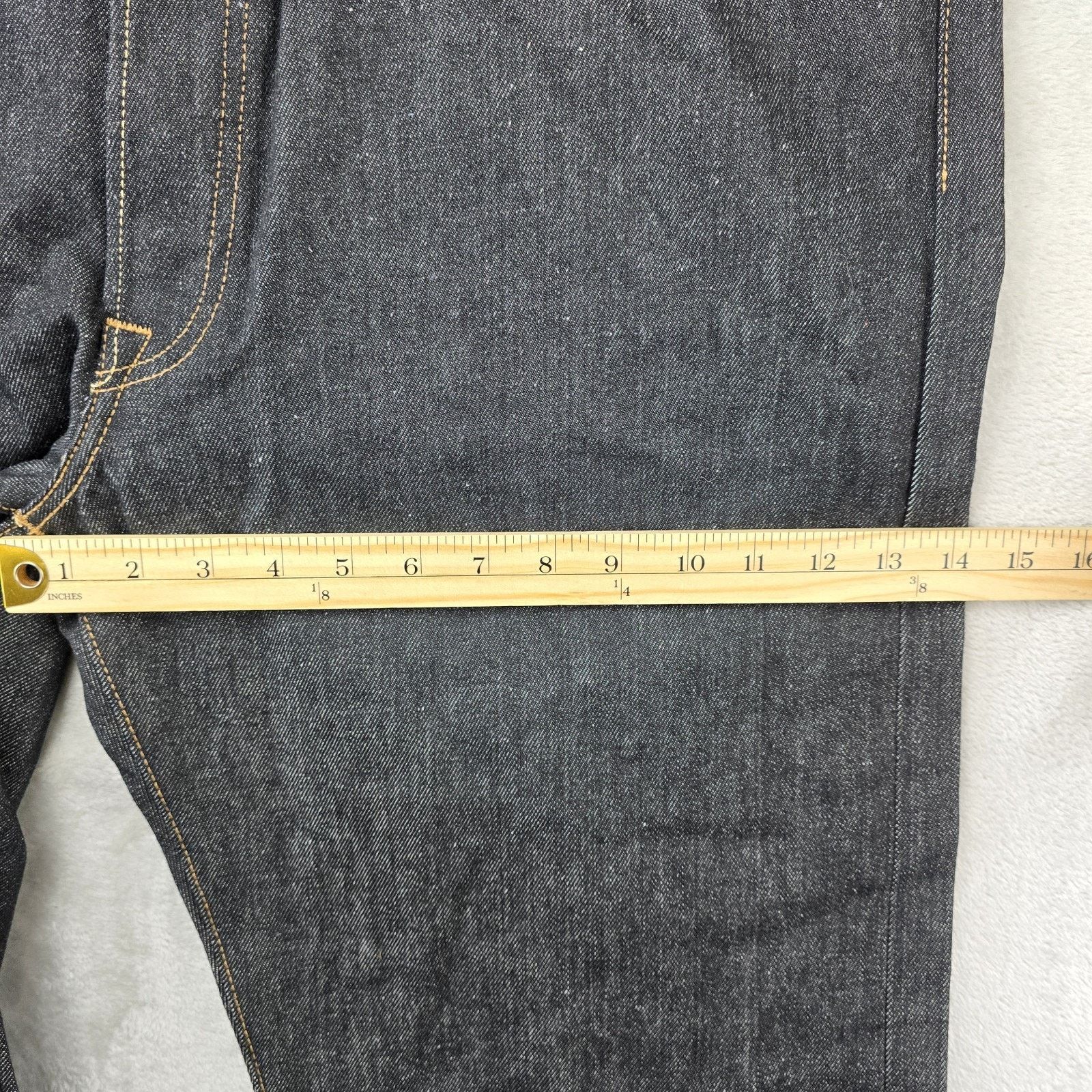 Levi's Levis 501 Jeans 40x38 Black Denim Straight Leg Button Fly Size US 40 / EU 56 - 14 Thumbnail