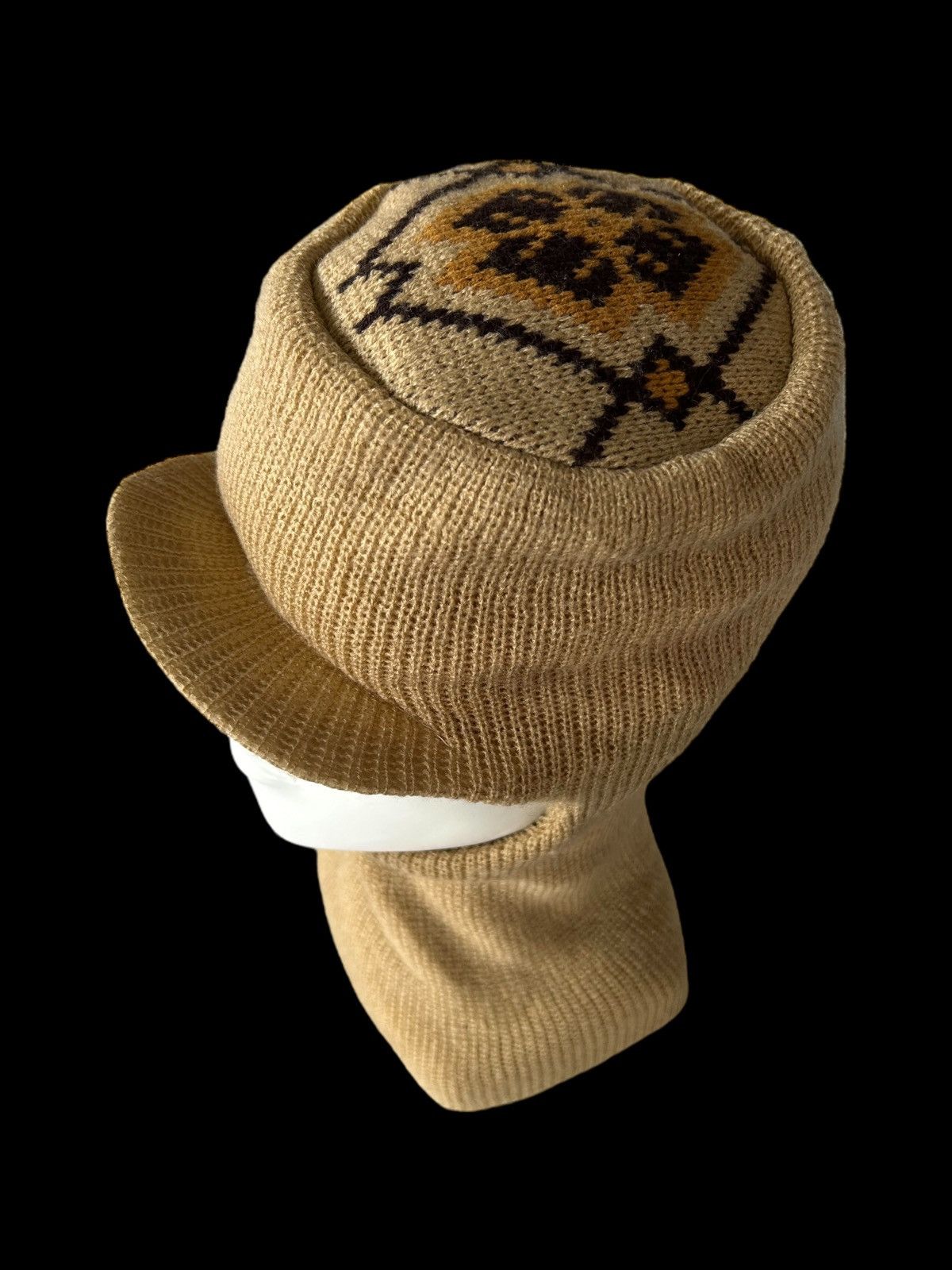 Japanese Brand × Kapital × Vintage Vintage Japanese Balaclava Masked Hats knitt Rare ☠️🎌 Size ONE SIZE - 1 Thumbnail