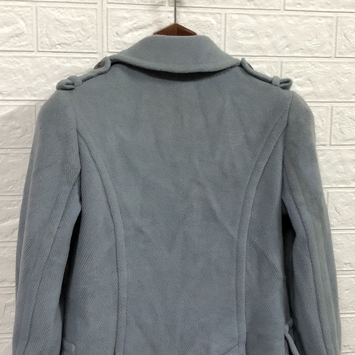 Prada Prada Wool dufflecoat Blue Size S / US 4 / IT 40 - 15 Thumbnail