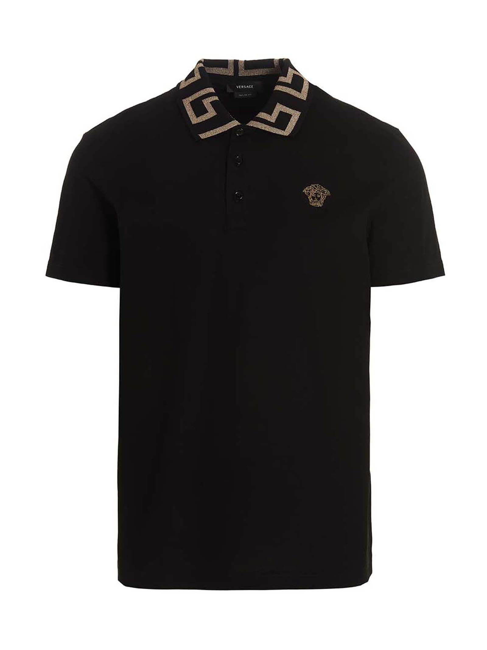 Versace 'Greca' Polo Shirt Size US XL / EU 56 / 4 - 1 Thumbnail