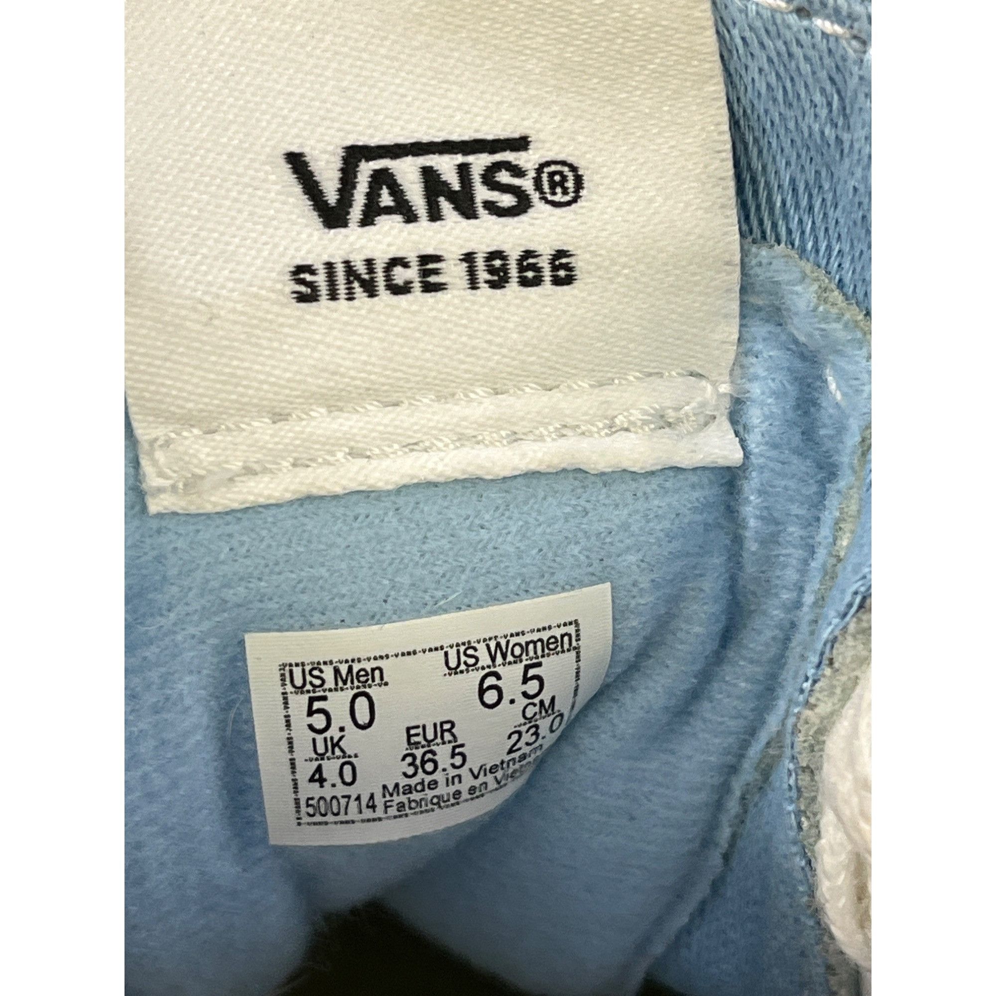 Vans Vans x Sandy Liang Women's Ombre Blue High Top Sneakers Size Size US 6.5 / IT 36.5 - 7 Thumbnail