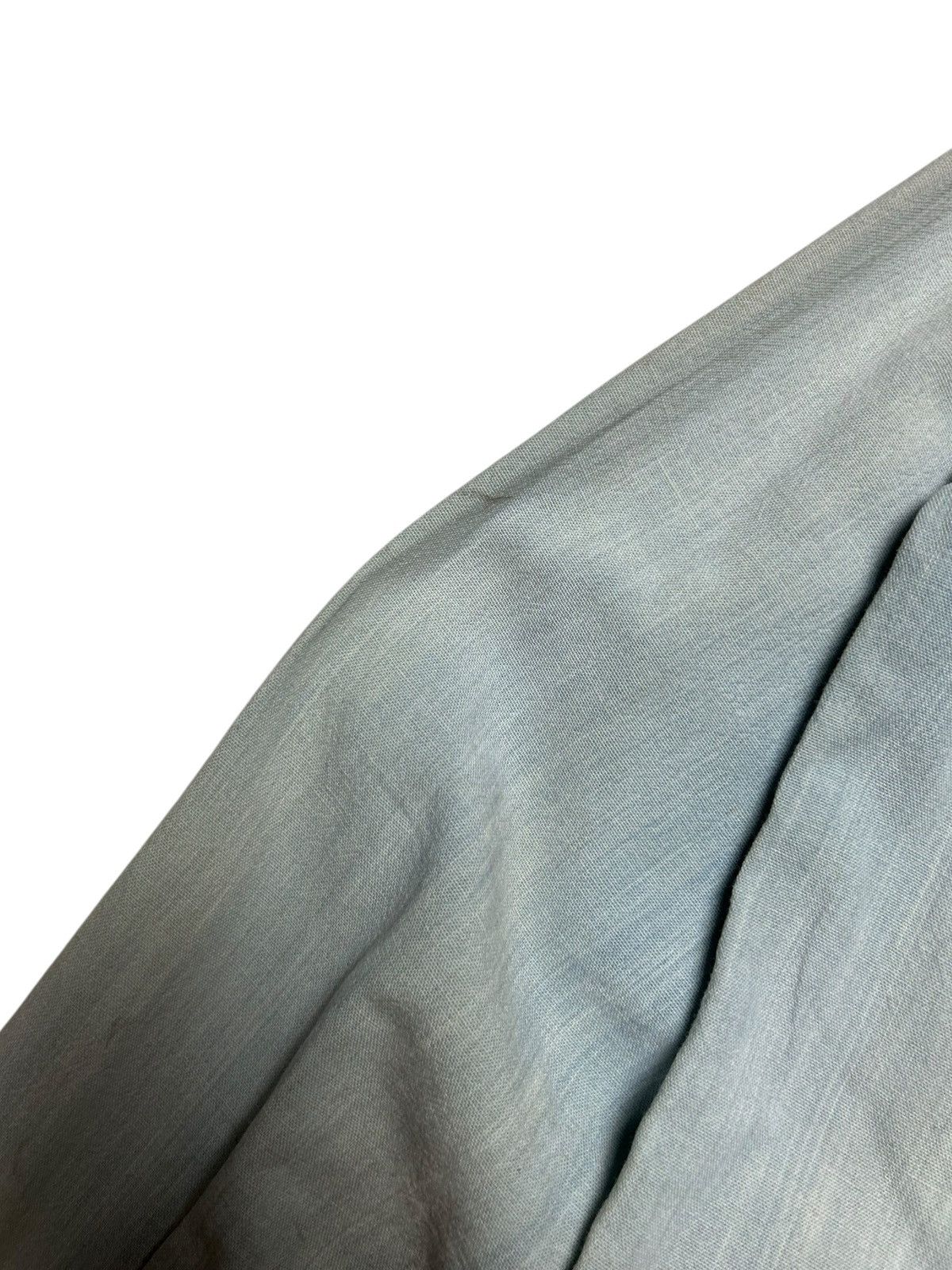 Buzz Rickson's Buzz Ricksons USN Denim Chambray Shirt Jelly Roger Washed Size US L / EU 52-54 / 3 - 15 Thumbnail