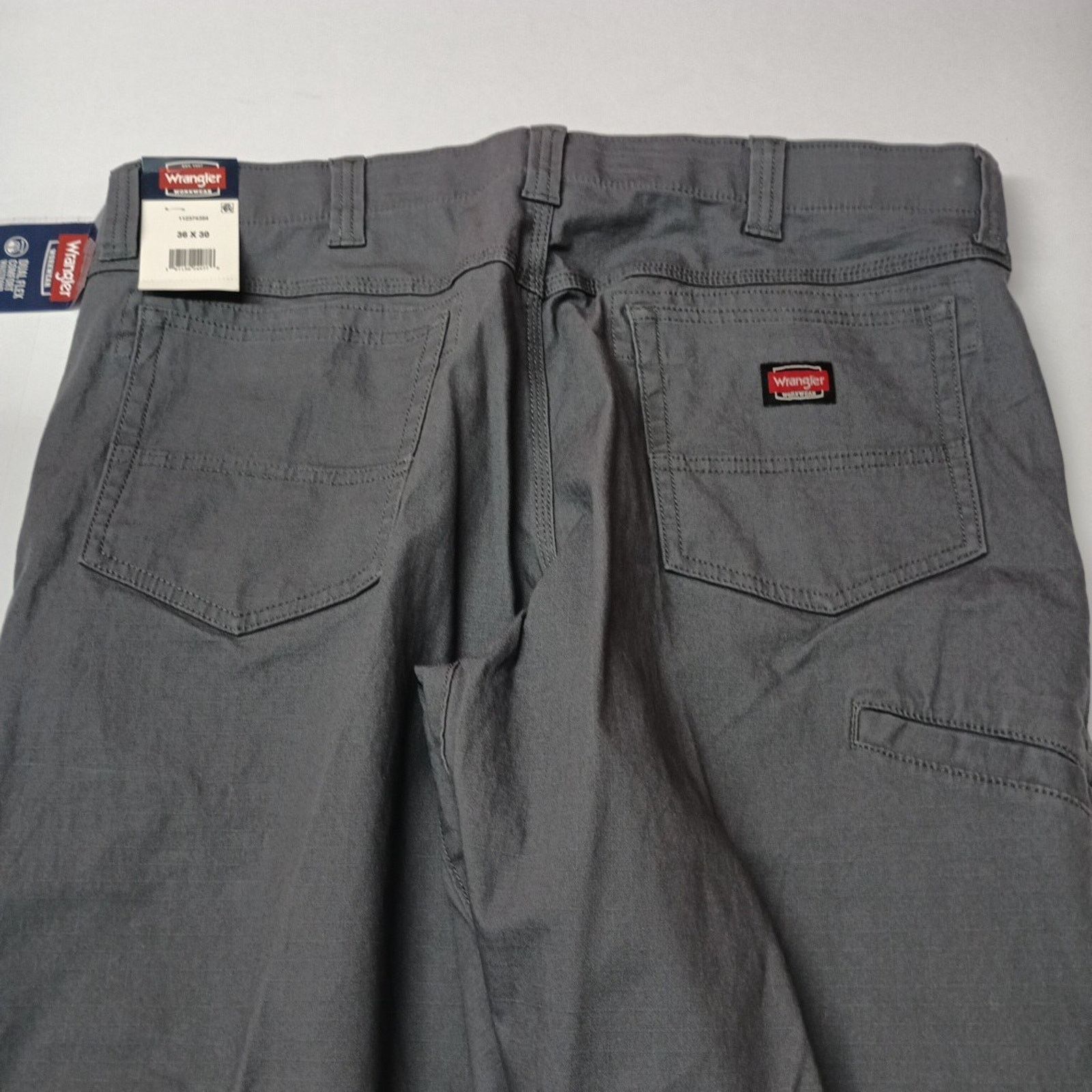 Wrangler Wrangler Inspector Ripstop Work Pants Men's 36x30 Gray Size US 36 / EU 52 - 8 Thumbnail