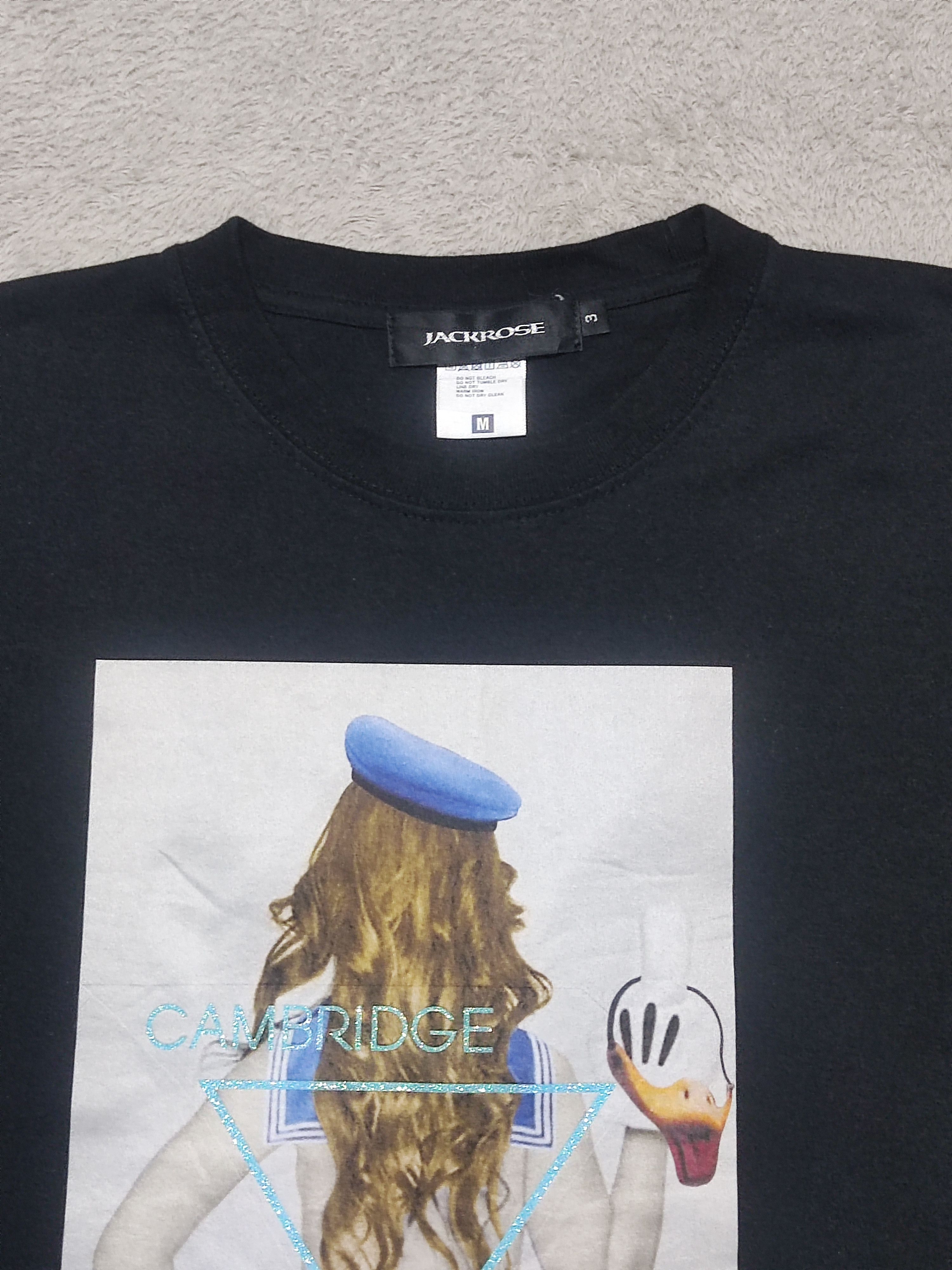 JACKROSE Jackrose "Mouse Girl Middle Fingers" Cambridge Graphics Tee Size M / US 6-8 / IT 42-44 - 3 Thumbnail