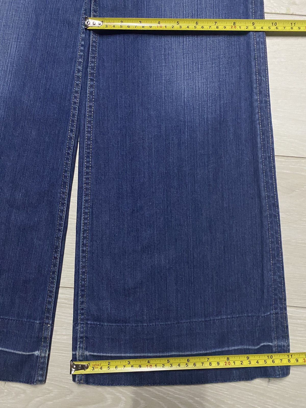 Joie Vintage Joie Blue Wash Super Baggy Jeans Size 28" / US 6 / IT 42 - 11 Thumbnail