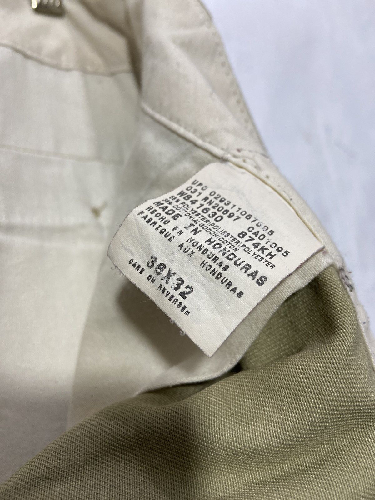 Dickies × JNCO Vintage Dickies 874 Long Pants y2k khaki Size US 36 / EU 52 - 6 Thumbnail