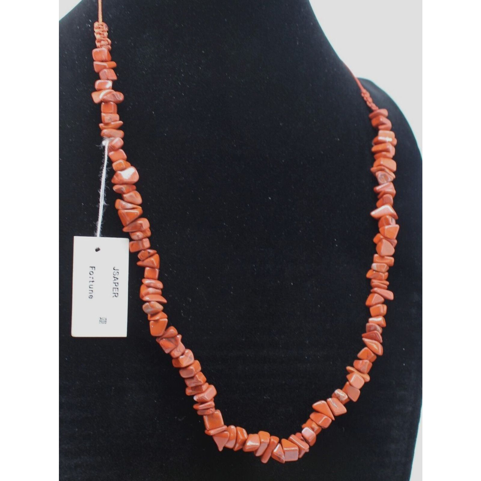 Other Genuine Jasper Necklace Earring Set • Dark Rust Color Size ONE SIZE - 5 Thumbnail