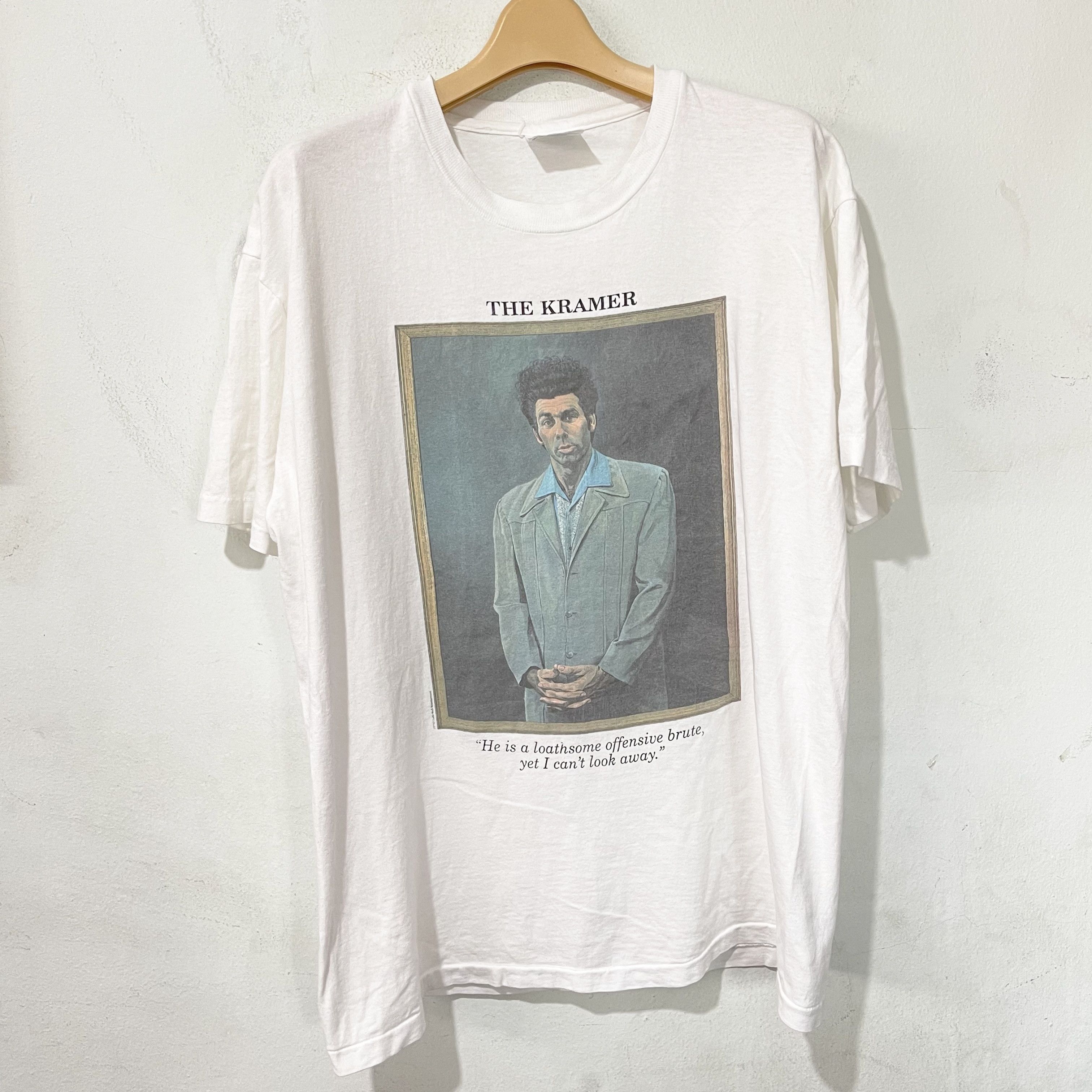 Vintage Vintage 90s Seinfeld T-Shirt Size US L / EU 52-54 / 3 - 1 Thumbnail