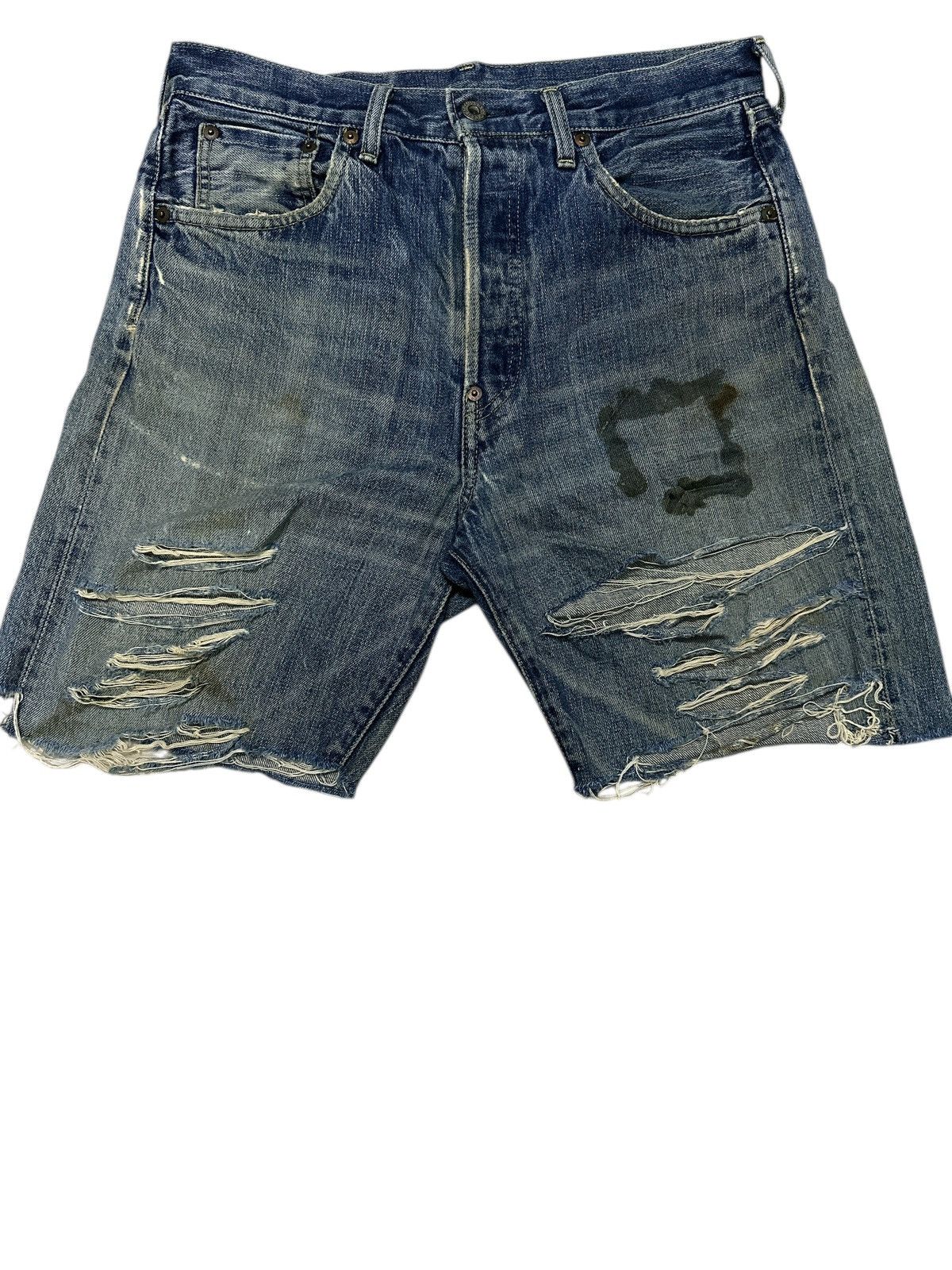 Levi's Distress Vintage Levis 702 Big E Buckle Back . Size US 32 / EU 48 - 1 Thumbnail