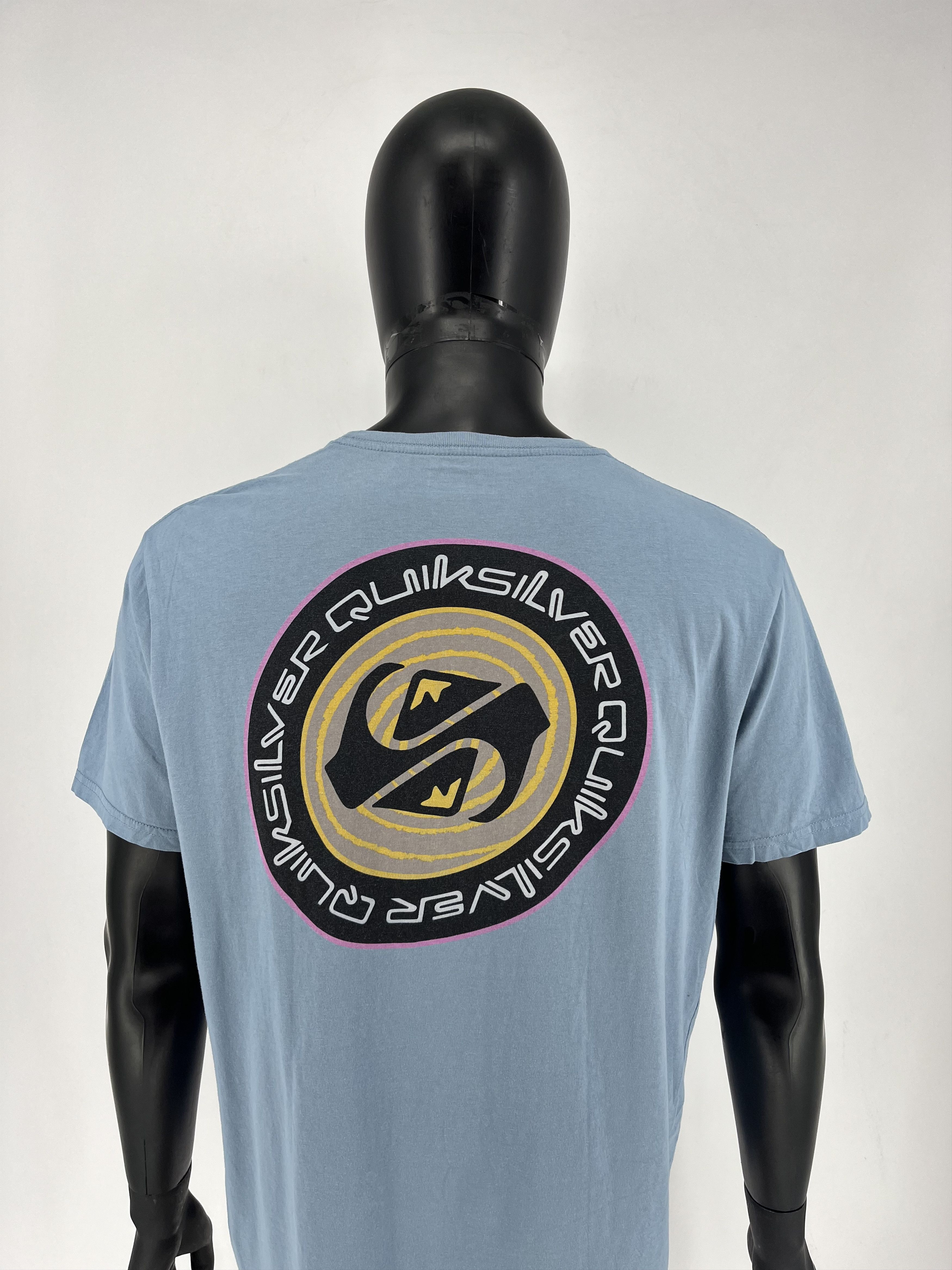 Quiksilver Vintage Quiksilver T-Shirt Medium Gray Surf Skateboard y2k Size US L / EU 52-54 / 3 - 8 Thumbnail