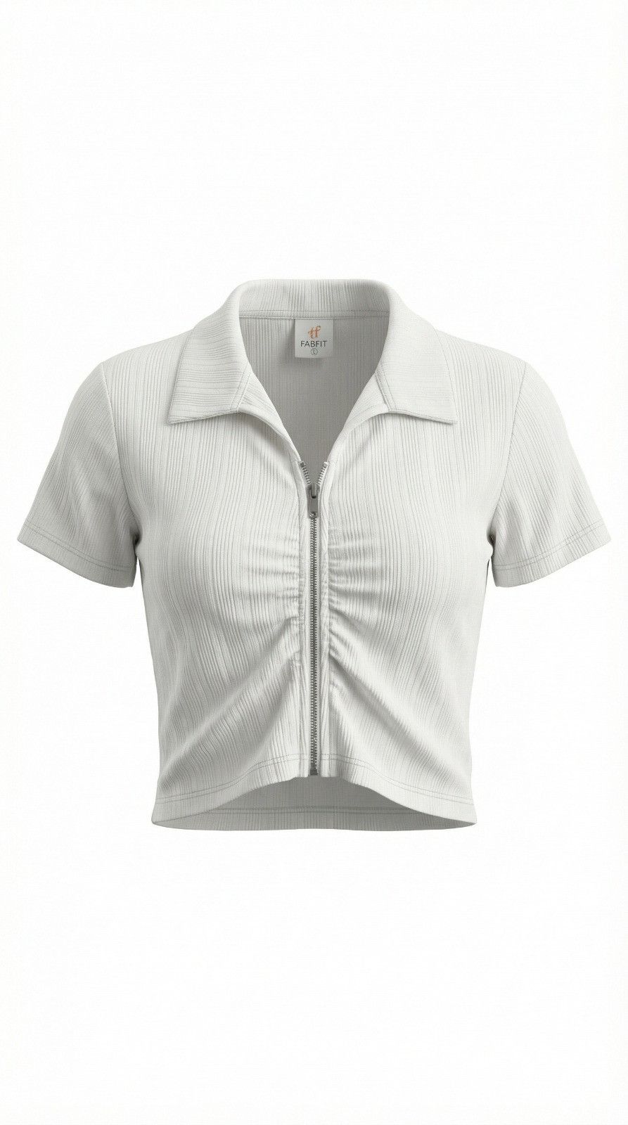 Other BADBEE Ivory Zip Muse Crop Top Size M / US 6-8 / IT 42-44 - 1 Preview