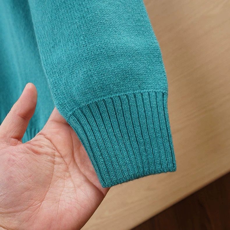 Loro Piana LORO PIANA Men's knit sweater 100% cashmere thick and soft Size US M / EU 48-50 / 2 - 6 Thumbnail