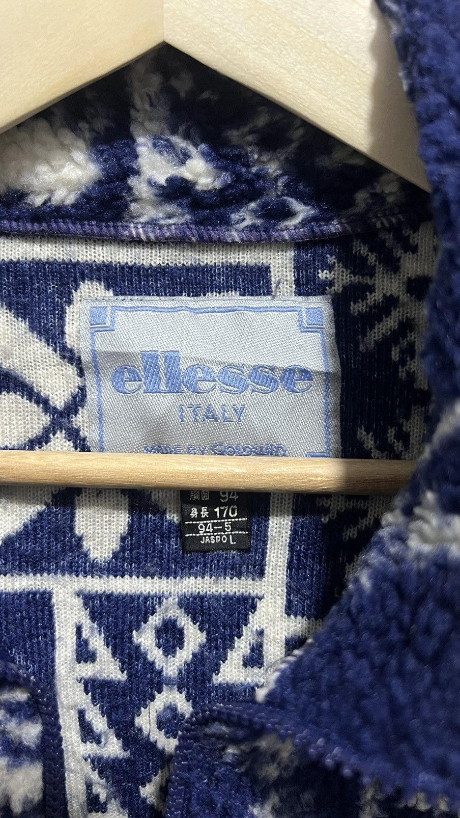 Ellesse Ellesse Sherpa Printed Fleece Size US L / EU 52-54 / 3 - 6 Thumbnail