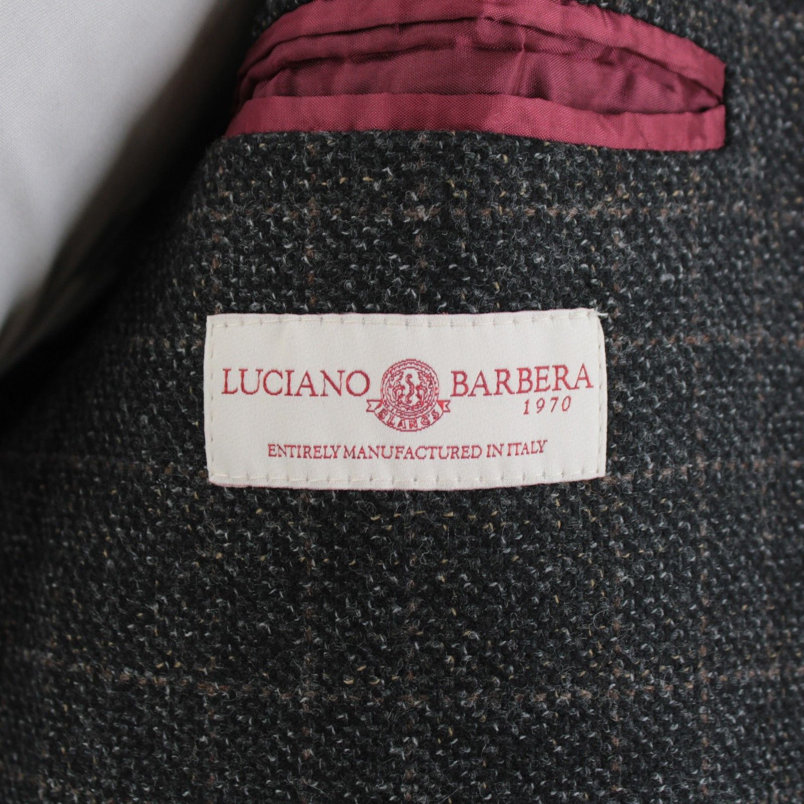 Luciano Barbera Luciano Barbera Sport Coat Size 40 US in Gray Size 40R - 7 Thumbnail