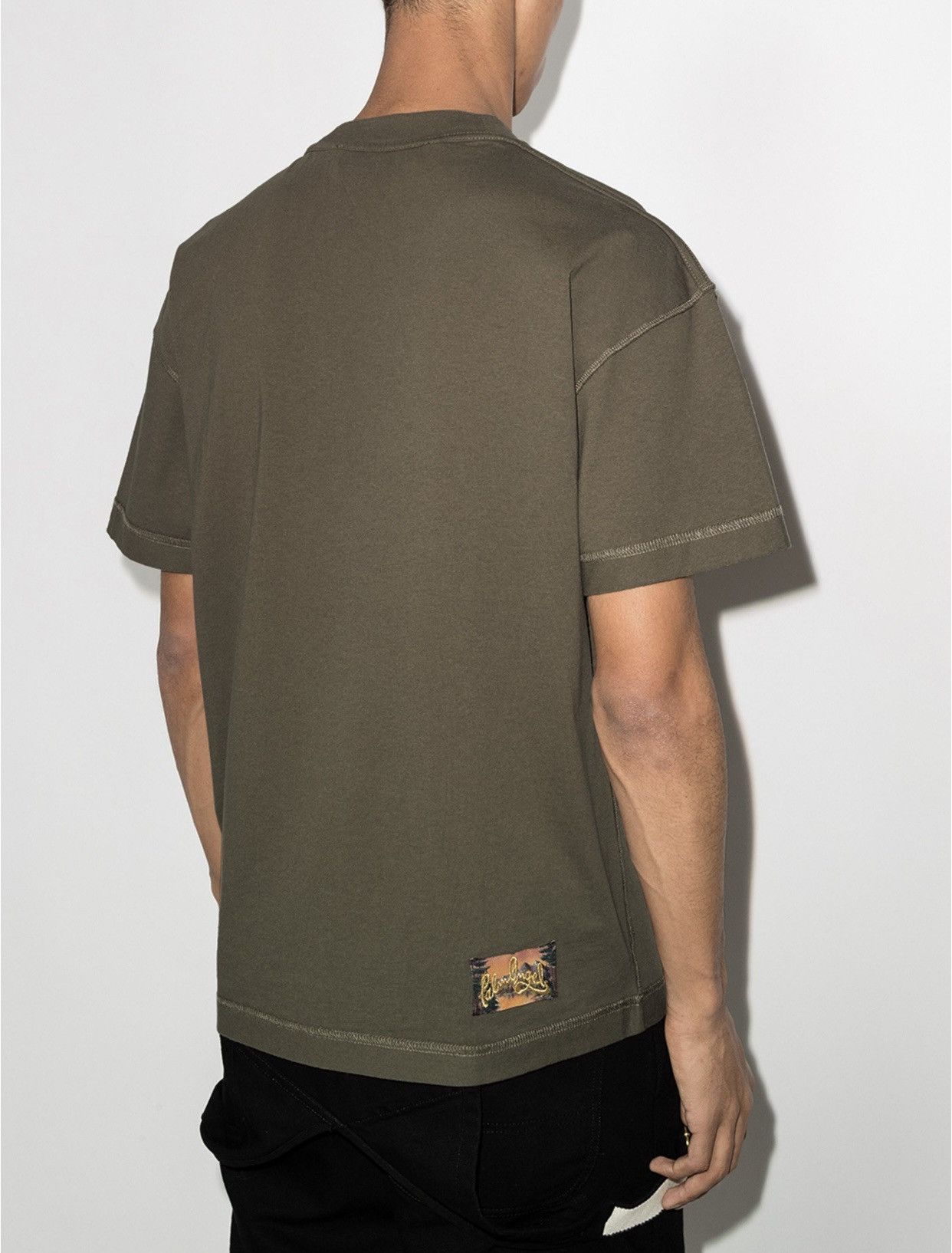 Palm Angels LOGO-PRINT CREW-NECK T-SHIRT Size US M / EU 48-50 / 2 - 4 Thumbnail