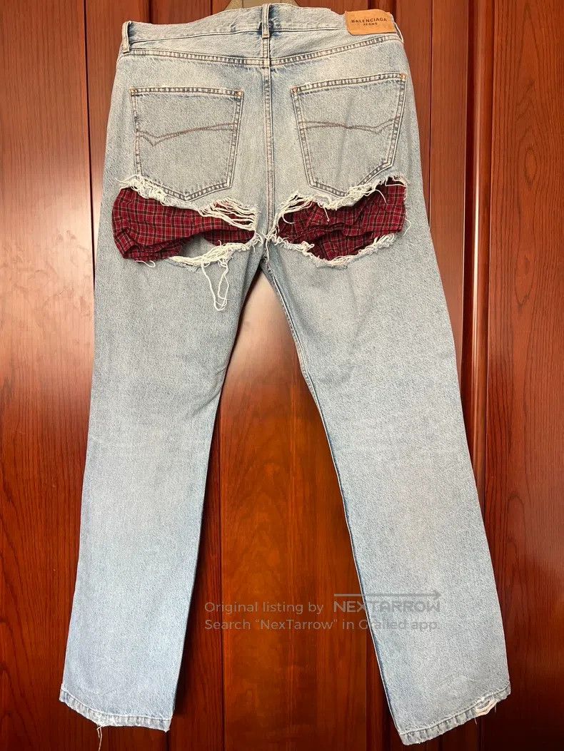 Balenciaga Balenciaga Ripped jeans Size US 32 / EU 48 - 2 Thumbnail