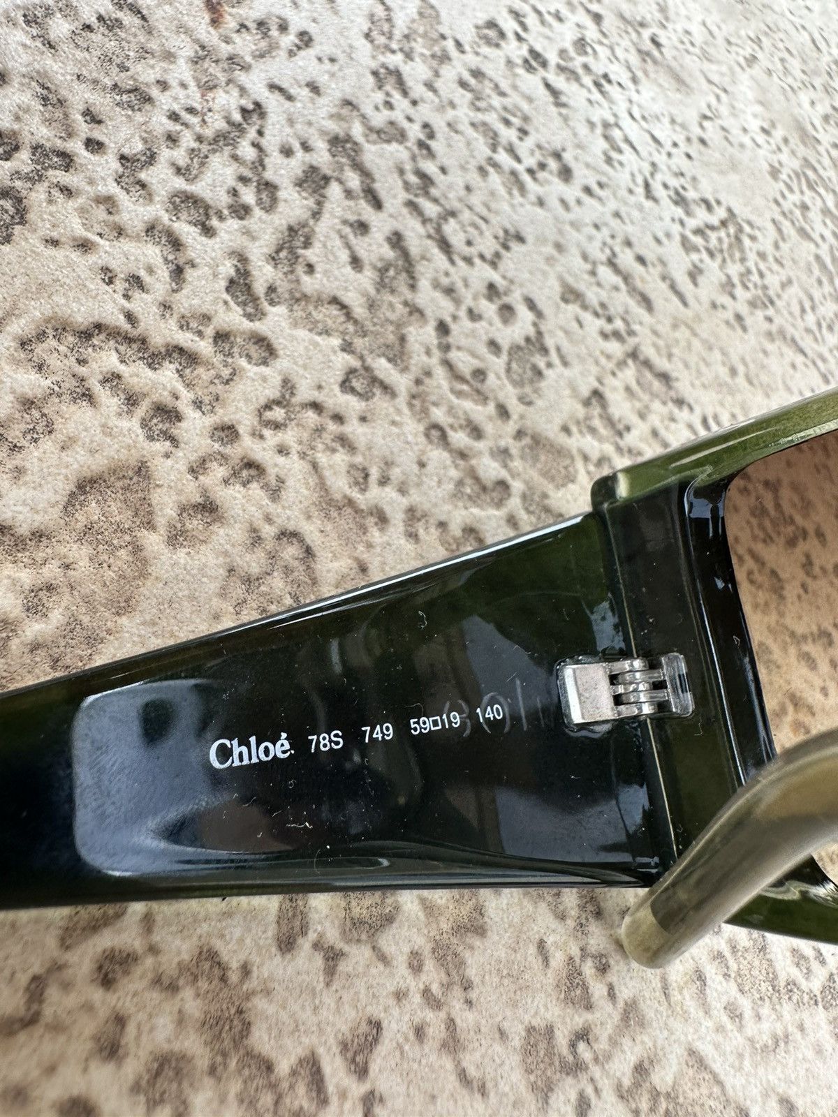 Chloe Sunglasses Dark Green 78S