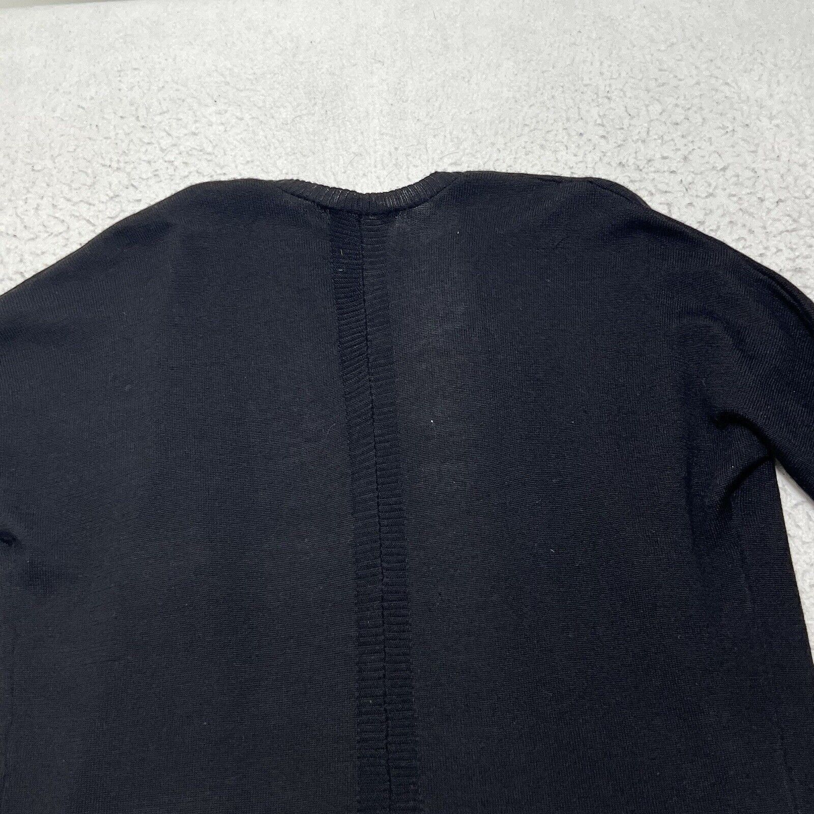 Coldwater Creek Coldwater Creek Wool Blend Black Cardigan Sweater Size XS / US 0-2 / IT 36-38 - 11 Thumbnail