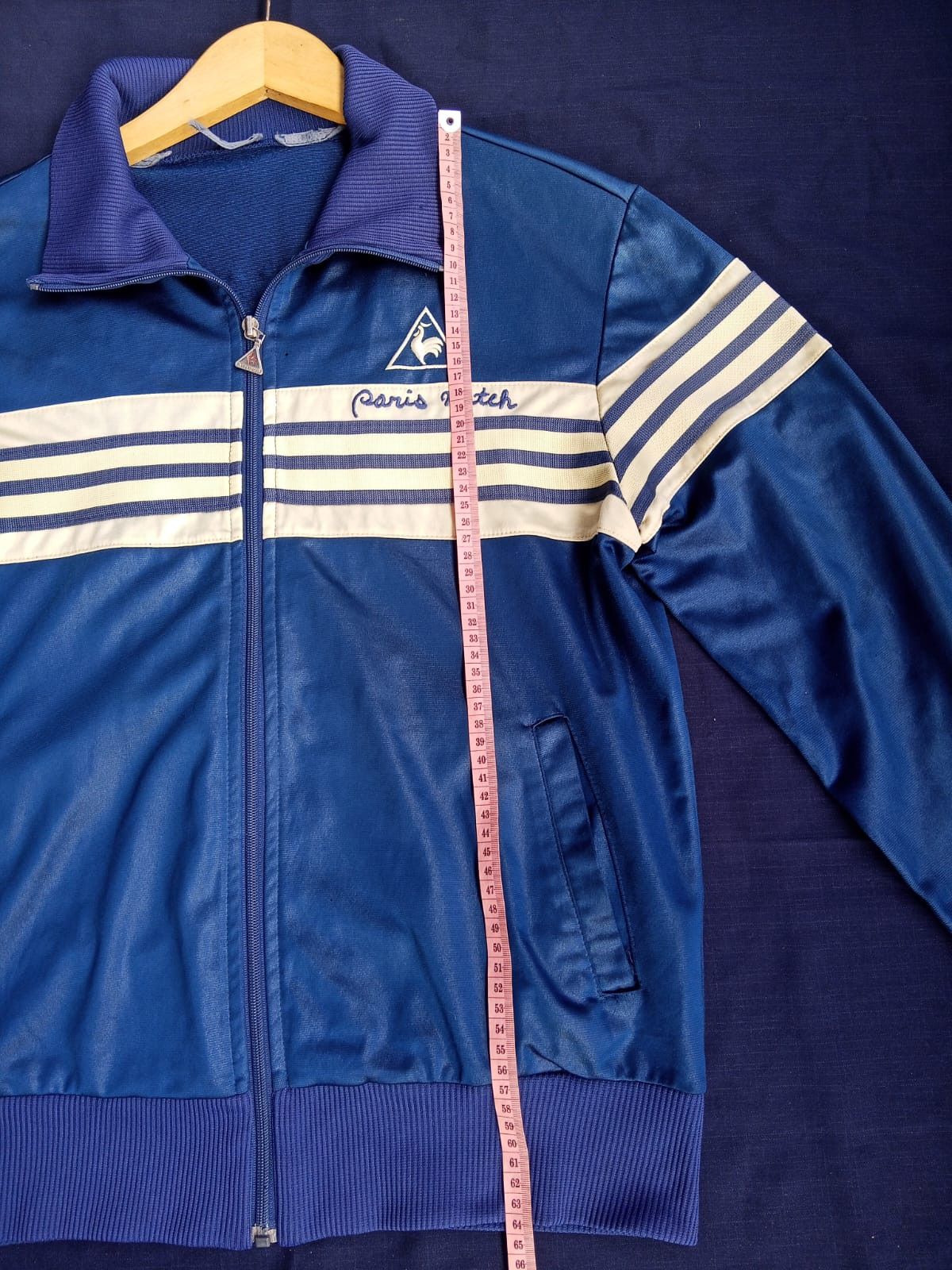 Le Coq Sportif × Vintage Vintage 90s Le Coq Sportif Track Top Zip Jacket Size US L / EU 52-54 / 3 - 4 Thumbnail