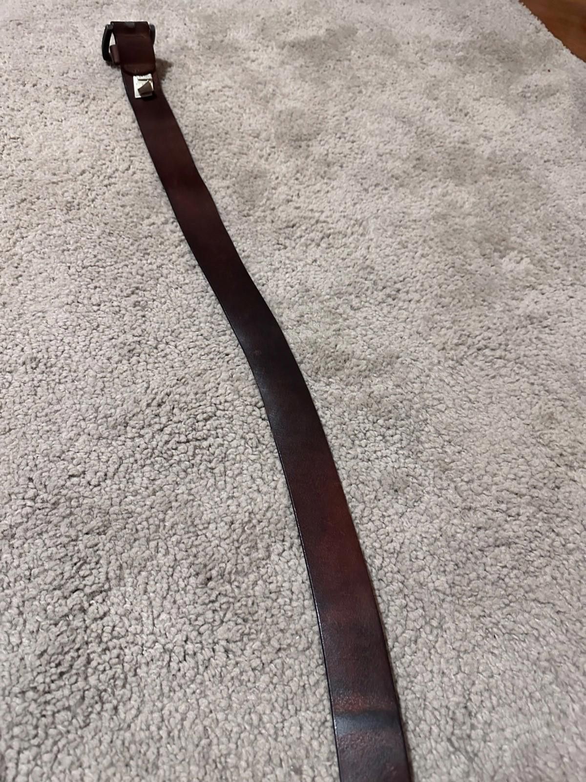 Diesel Diesel Leather Belt Brown Sz 105cm Size ONE SIZE - 7 Thumbnail