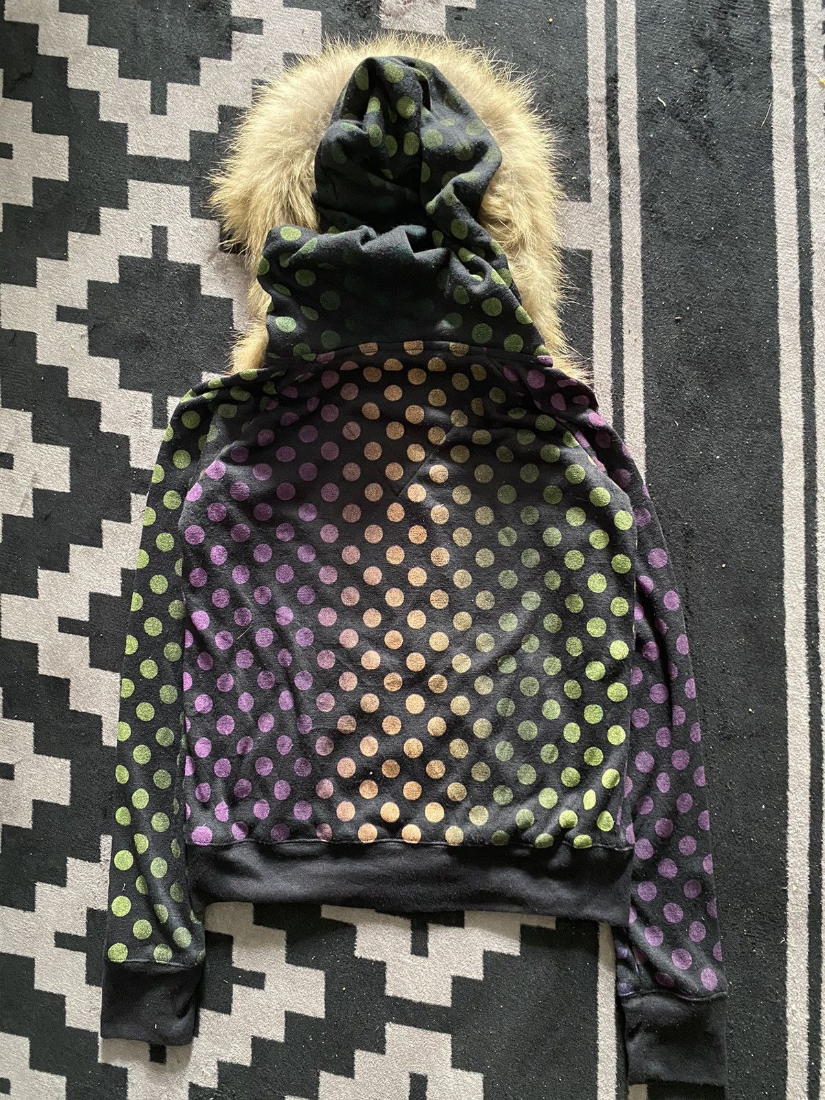 Joyrich Joyrich pol kadot faux fur hoodie Size US S / EU 44-46 / 1 - 2 Thumbnail
