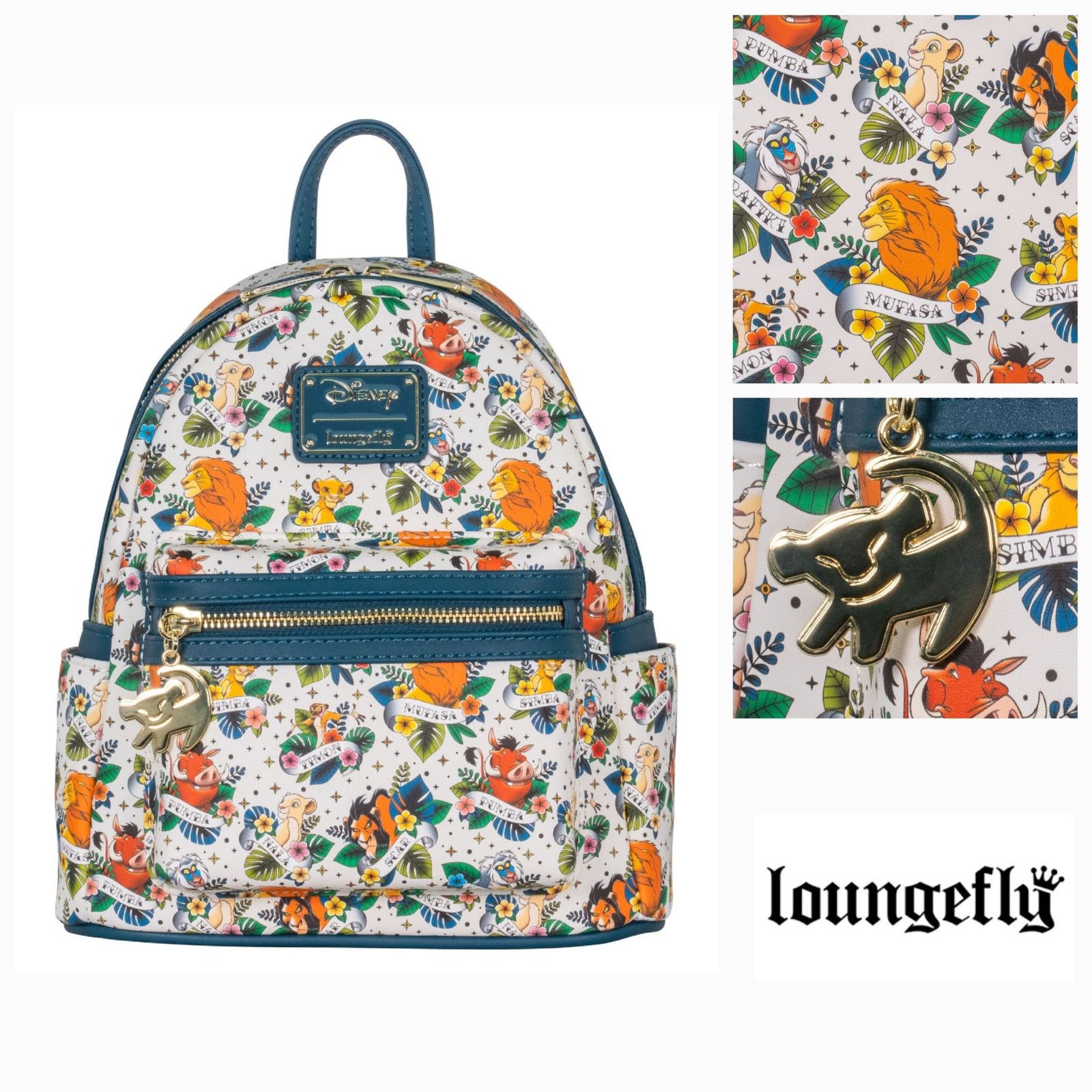 Other NWT Loungefly Lion King Mini Backpack Size ONE SIZE - 1 Thumbnail
