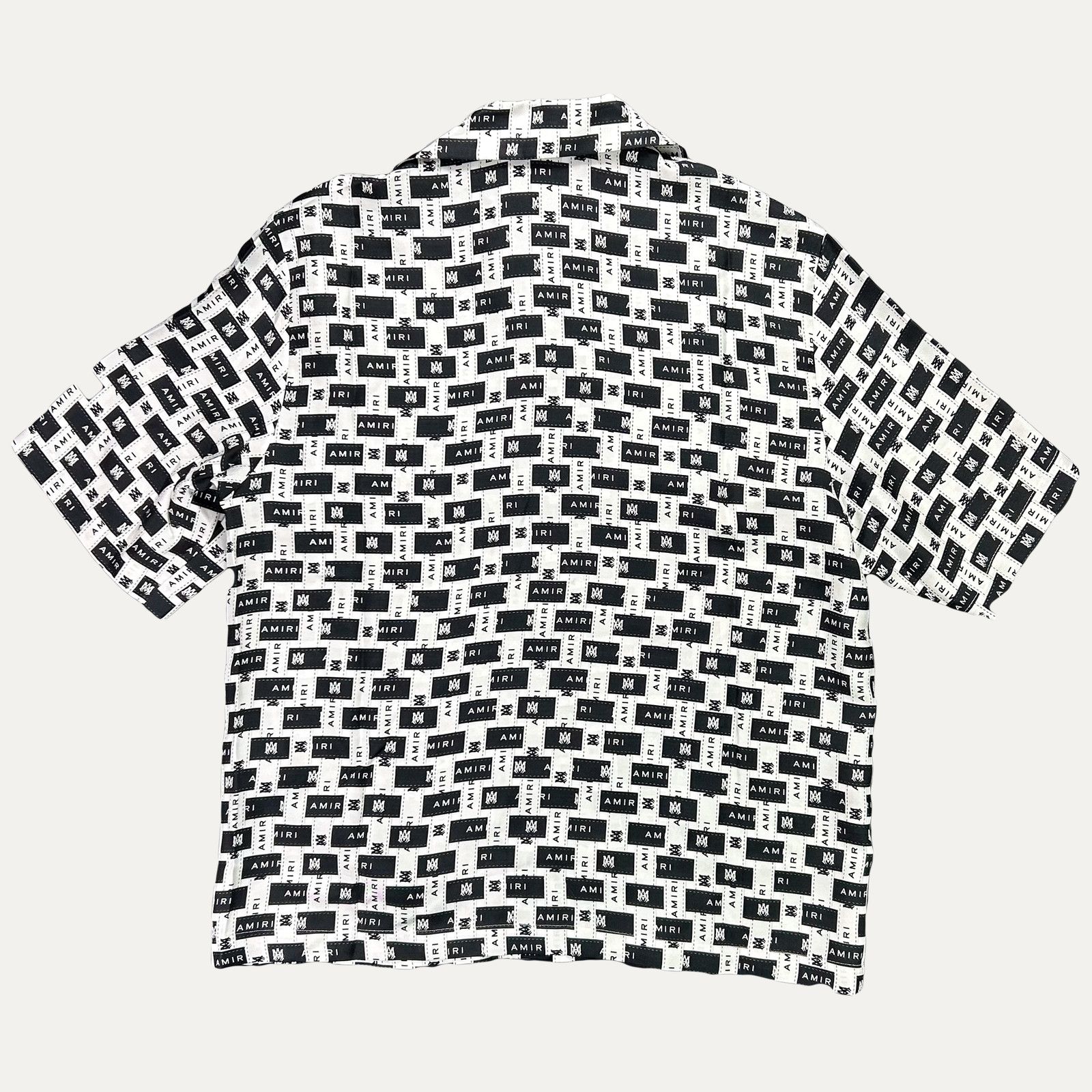 Amiri Amiri Tape Bowling Button Up Shirt Size US XL / EU 56 / 4 - 2 Thumbnail