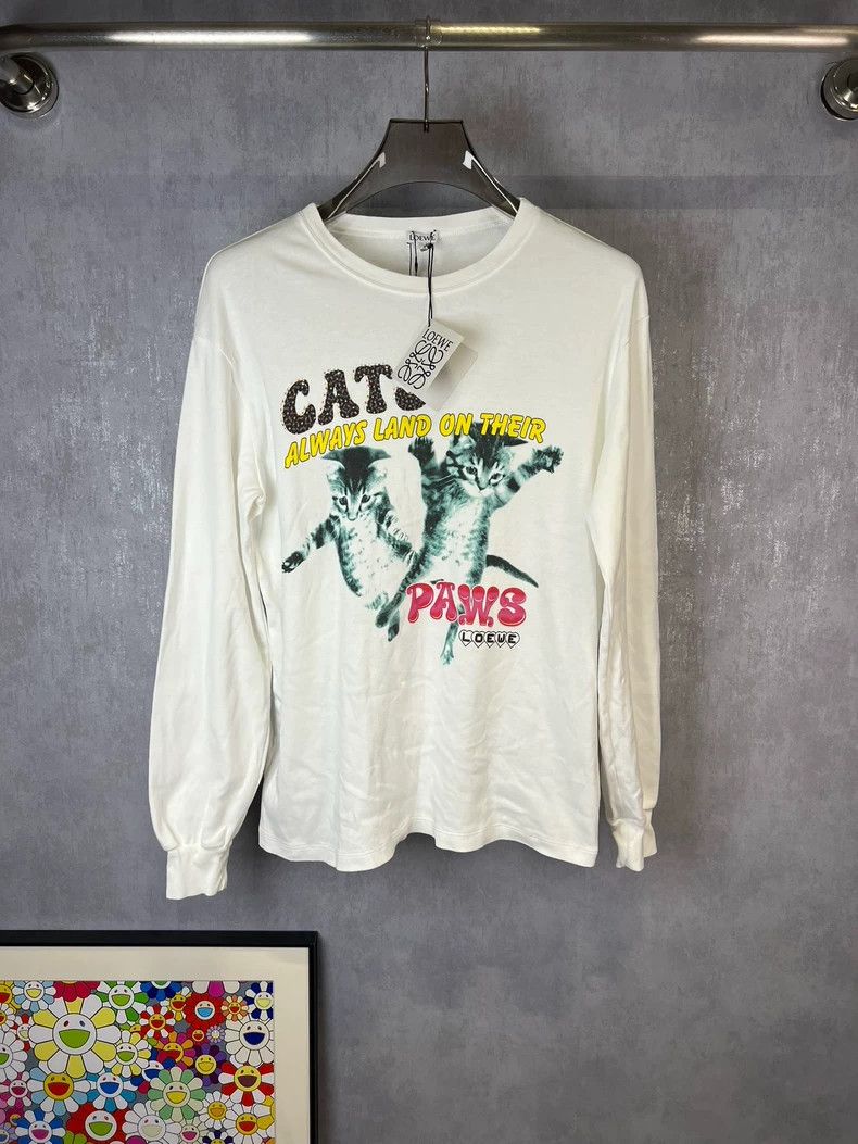 Loewe LOEWE Cat doodles long sleeves Size M / US 6-8 / IT 42-44 - 1 Thumbnail