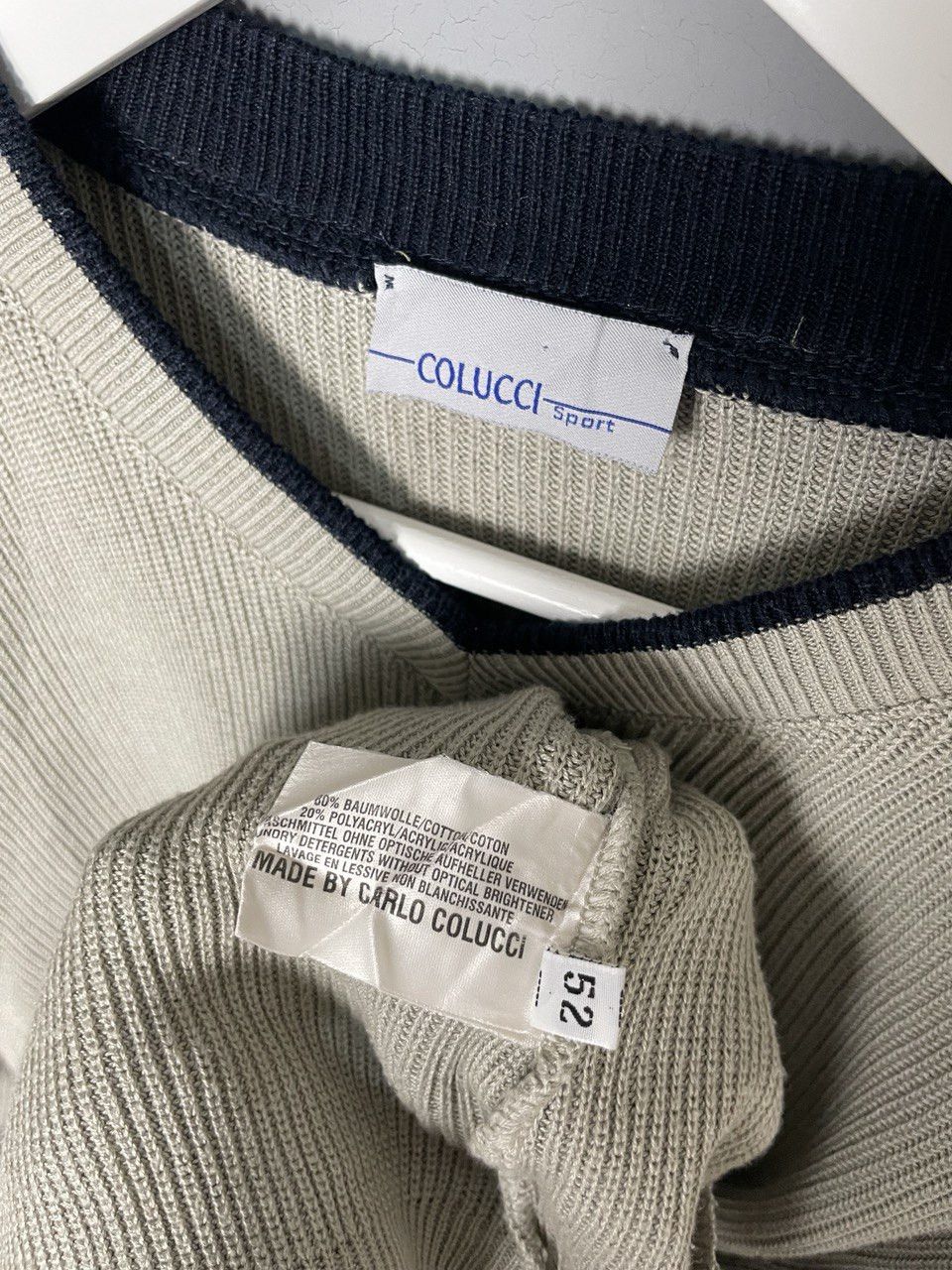 Carlo Colucci Vintage Carlo Colucci Luxury Knit Sweater Size US L / EU 52-54 / 3 - 4 Thumbnail