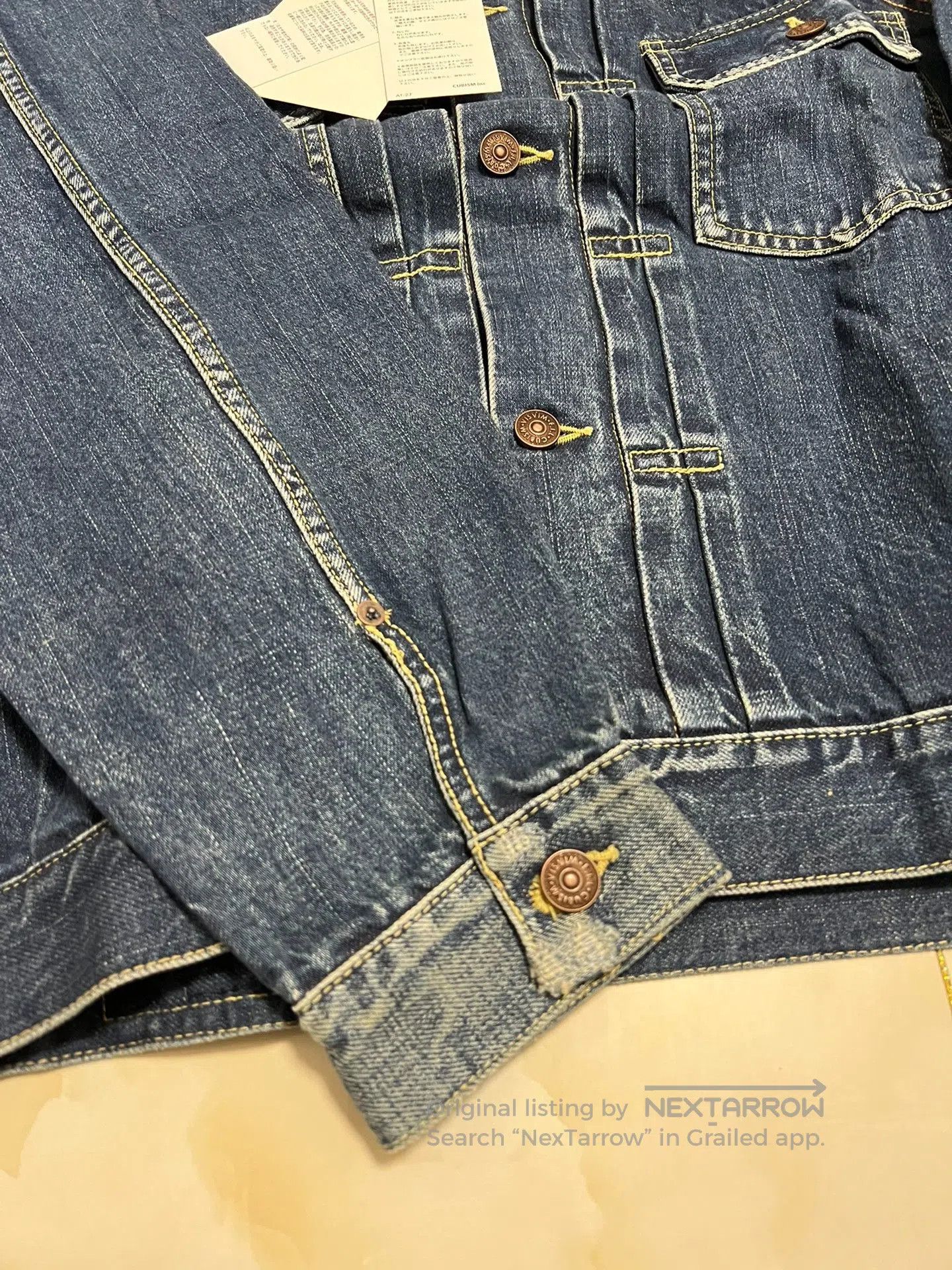 Visvim visvim 18ss 101 JKT Jumbo Dmgd. Size US L / EU 52-54 / 3 - 5 Thumbnail