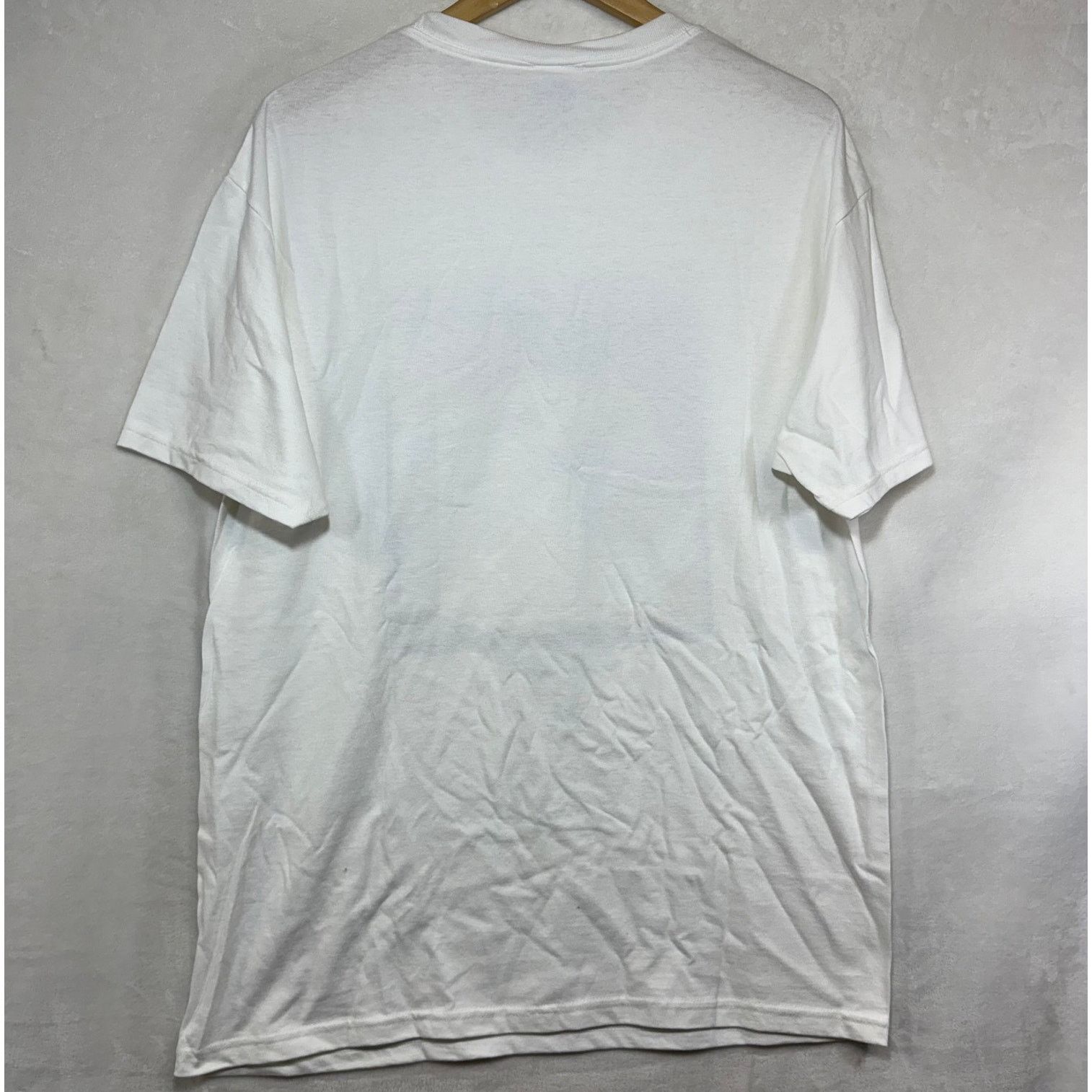 Hanes Hanes L Cotton Shirt Freedom Is Not Free Veterans USA Y2K Size US L / EU 52-54 / 3 - 4 Thumbnail