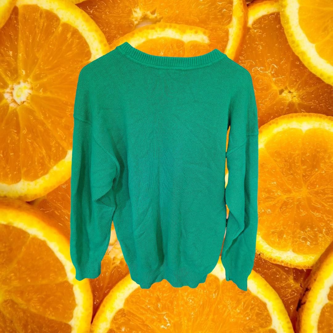 Other East Island Green Crew Neck Sweater Size Medium Size US M / EU 48-50 / 2 - 4 Thumbnail
