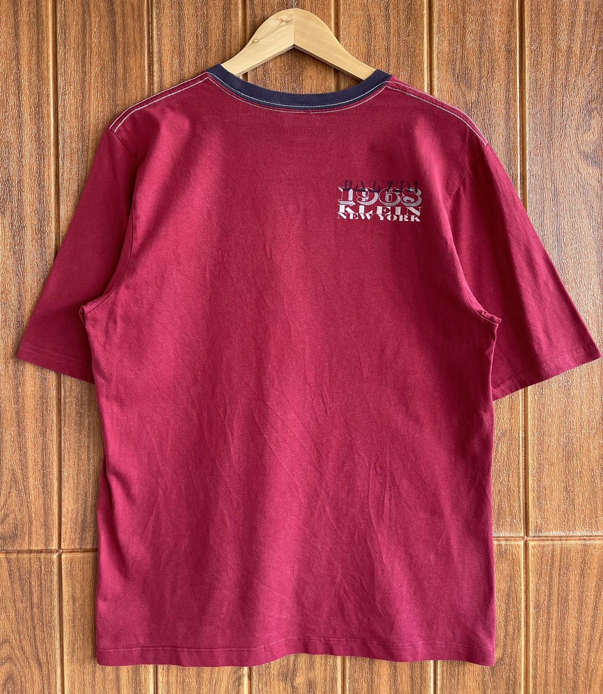 Calvin Klein × Vintage Vintage’90s🔥CALVIN KLEIN🔥New York Faded Tshirt Size US M / EU 48-50 / 2 - 8 Thumbnail