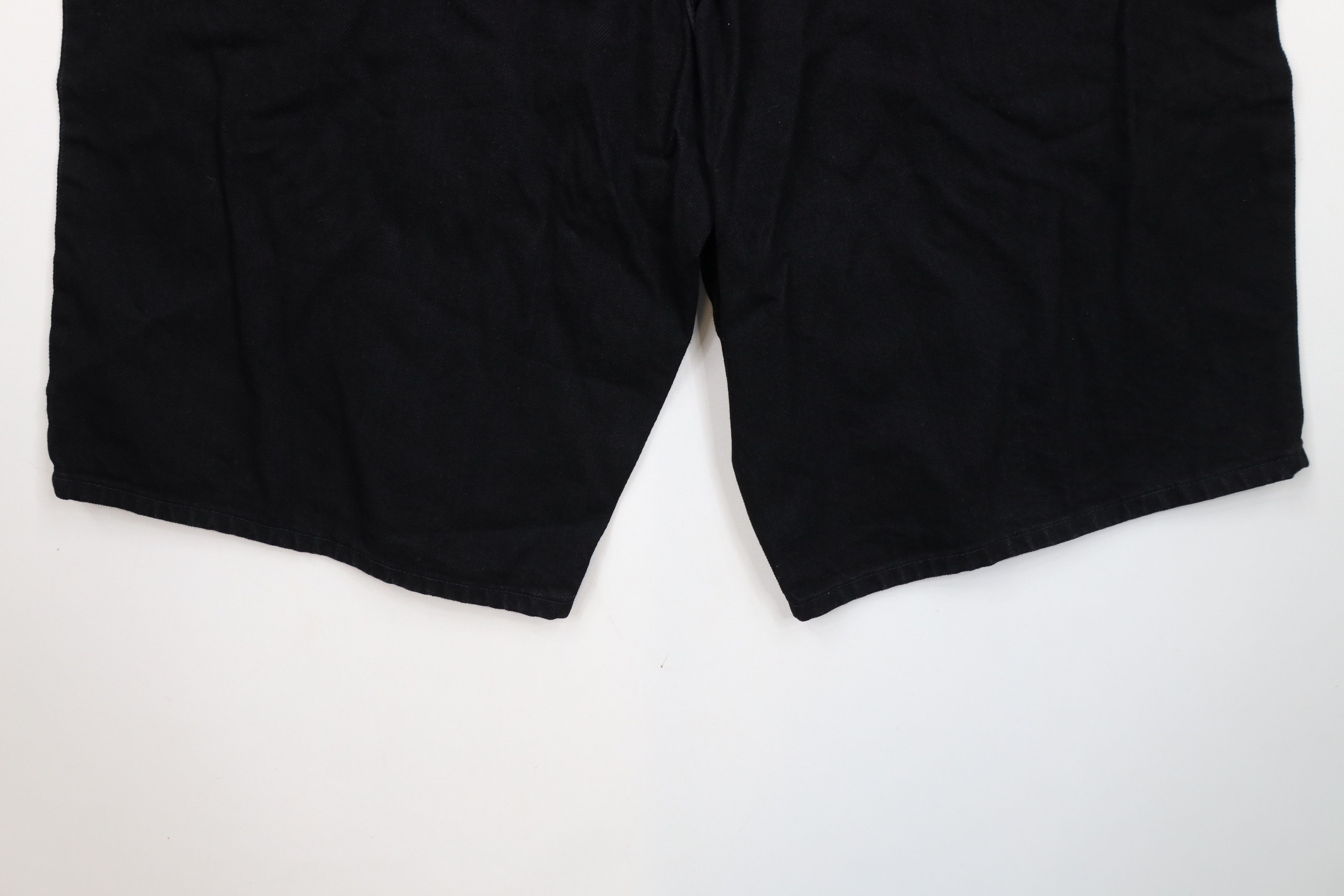 Vintage Deadstock Vintage 90s Boss Baggy Fit Denim Shorts Black USA Size US 40 / EU 56 - 13 Thumbnail