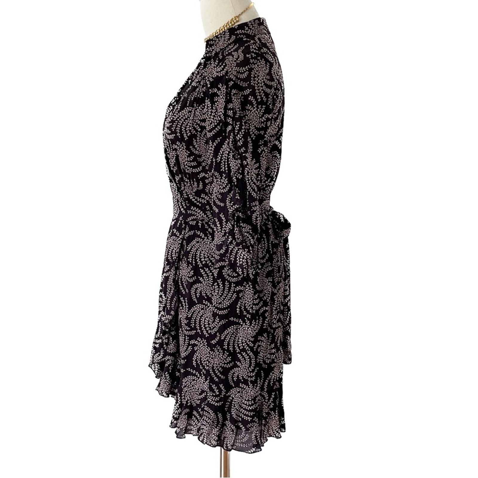 ba&sh Ba&sh Corazon Ruffle Wrap Mini Dress Floral Size XS Size XS / US 0-2 / IT 36-38 - 6 Thumbnail
