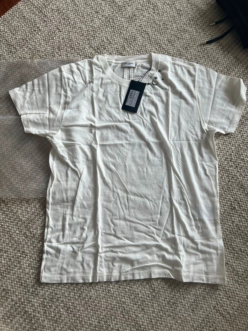Saint Laurent Paris Saint laurent paris short sleeves 2506-Nextarrow Size US XL / EU 56 / 4 - 1 Thumbnail