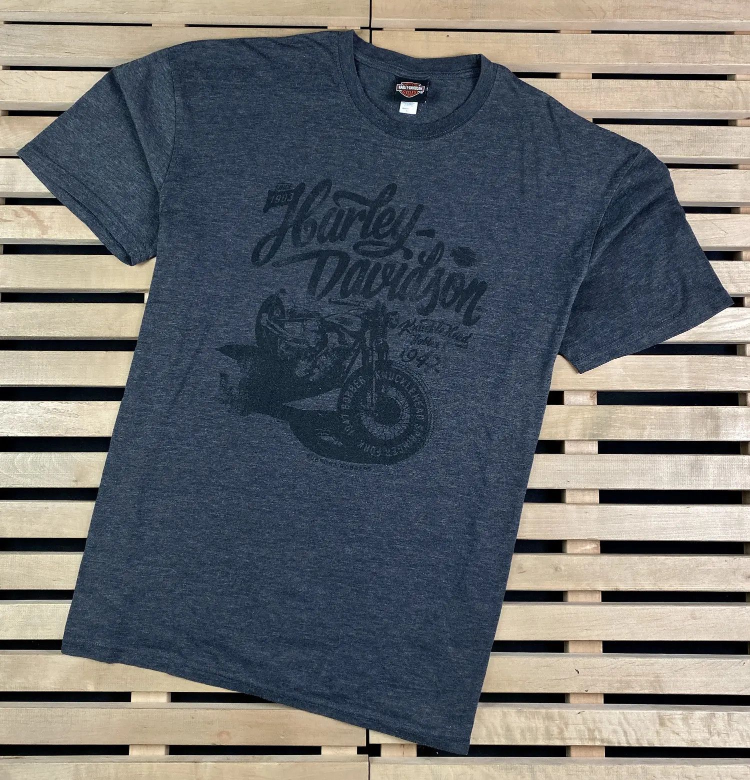 Band Tees Mens Vintage T Shirt Harley Davidson Size XL Size US XL / EU 56 / 4 - 1 Thumbnail