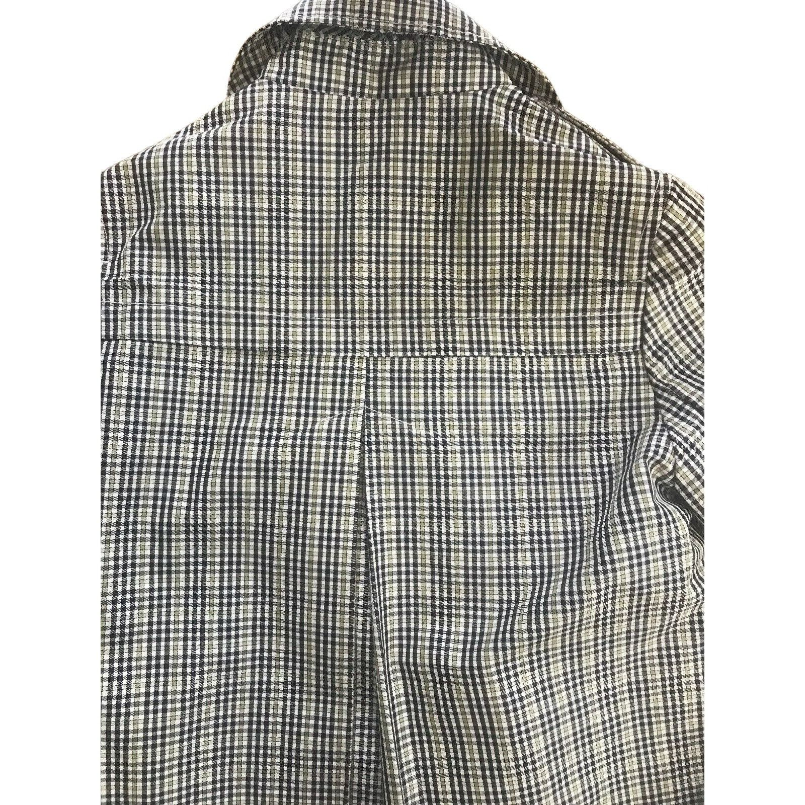 Merona Merona Blazer Jacket Coat SZ S Small Women's Plaid Green Bla Size S / US 4 / IT 40 - 12 Thumbnail