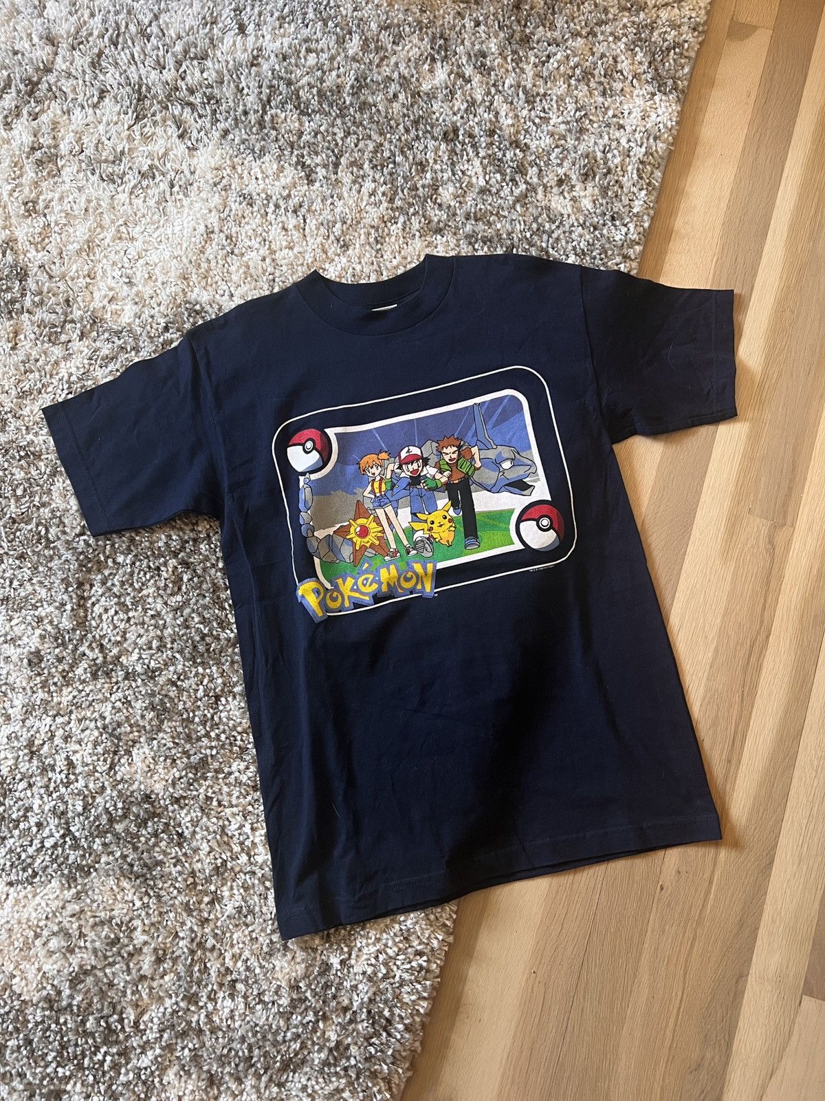 Pokemon 90s Pokemon Ash Ketchum T-Shirt Navy Size Adult Medium Size US M / EU 48-50 / 2 - 1 Thumbnail