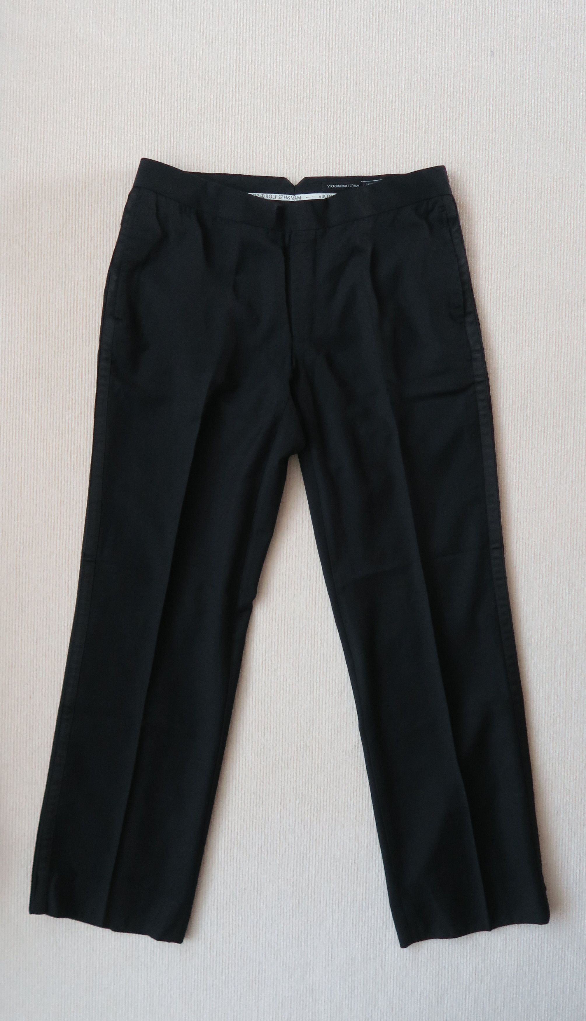 Viktor & Rolf H&M x Viktor & Rolf Tuxedo Style Straight Cut Pants Size US 36 / EU 52 - 2 Thumbnail