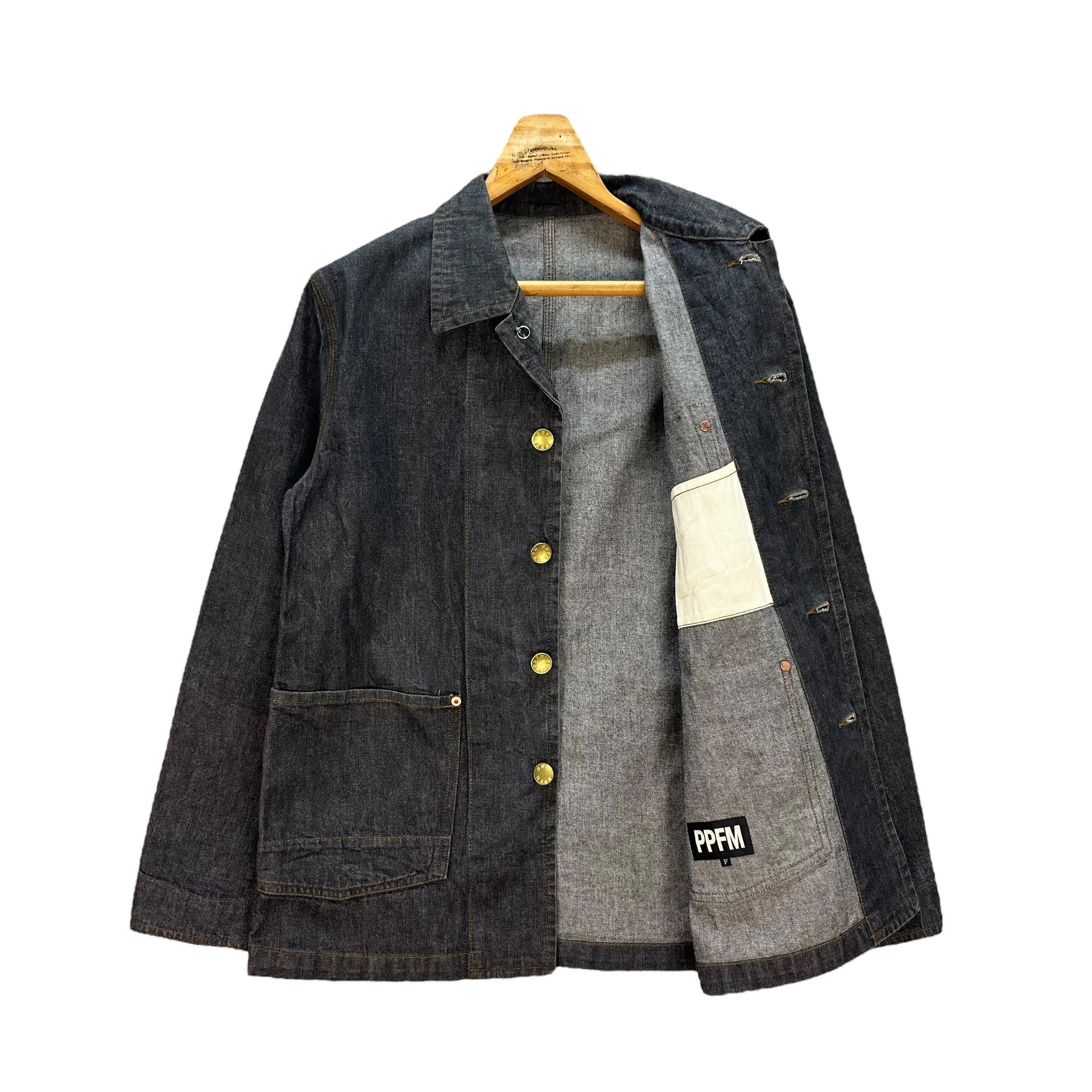 PPFM PPFM THREE POCKET DENIM JACKET #8919-038 Size US M / EU 48-50 / 2 - 6 Thumbnail